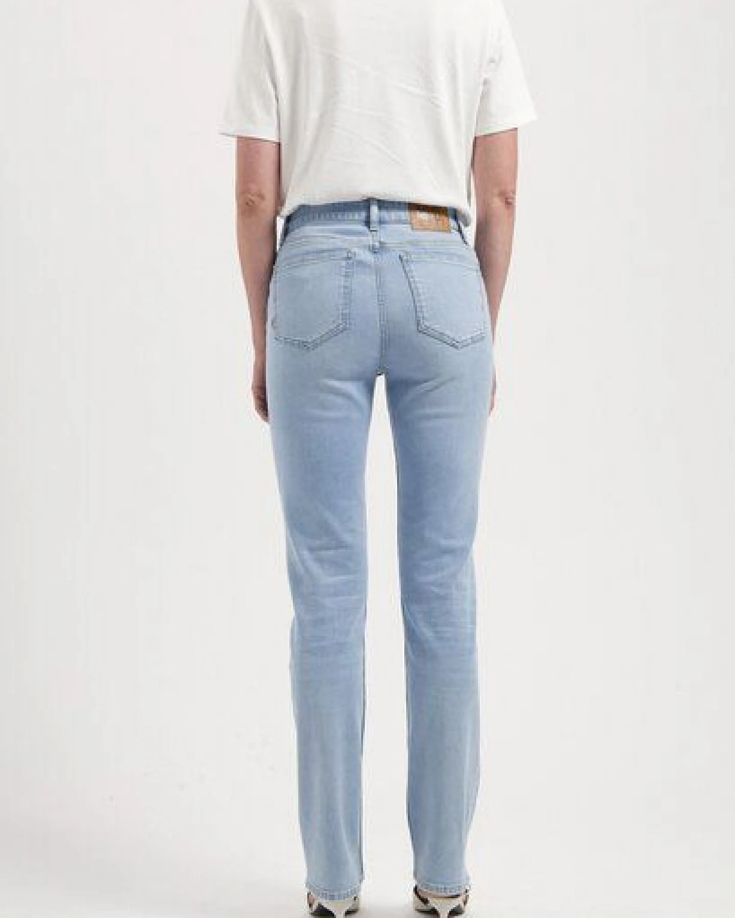 MUD Jeans Damen Jeans "Logan High Slim - Light Aged" – Ansicht 3
