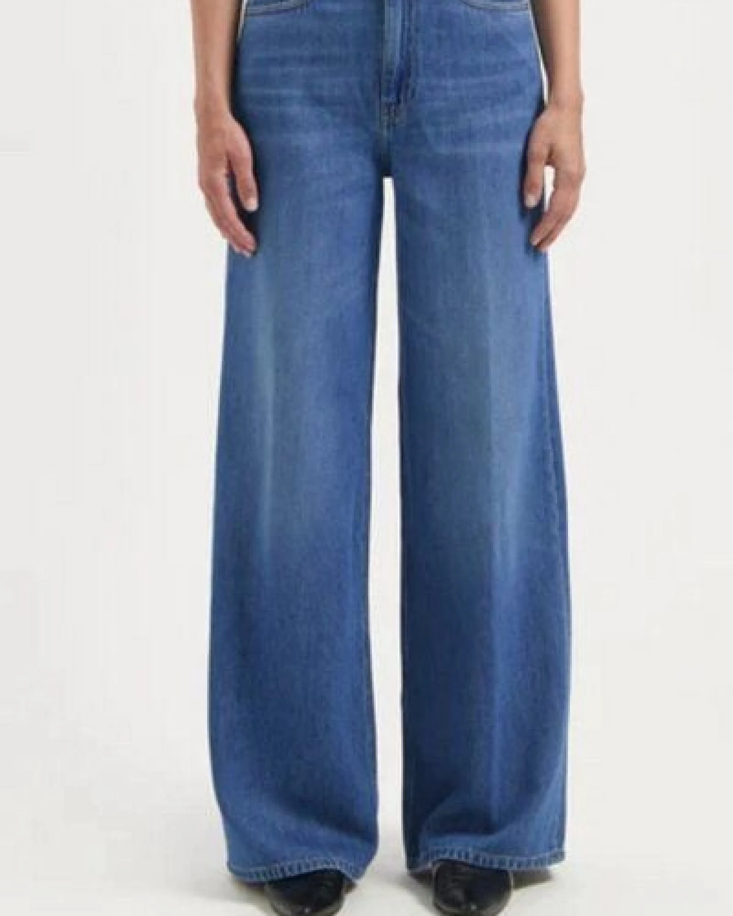 MUD Jeans Damen Jeans "Sara High Loose Flow - Medium Vintage Stone" – Ansicht 4
