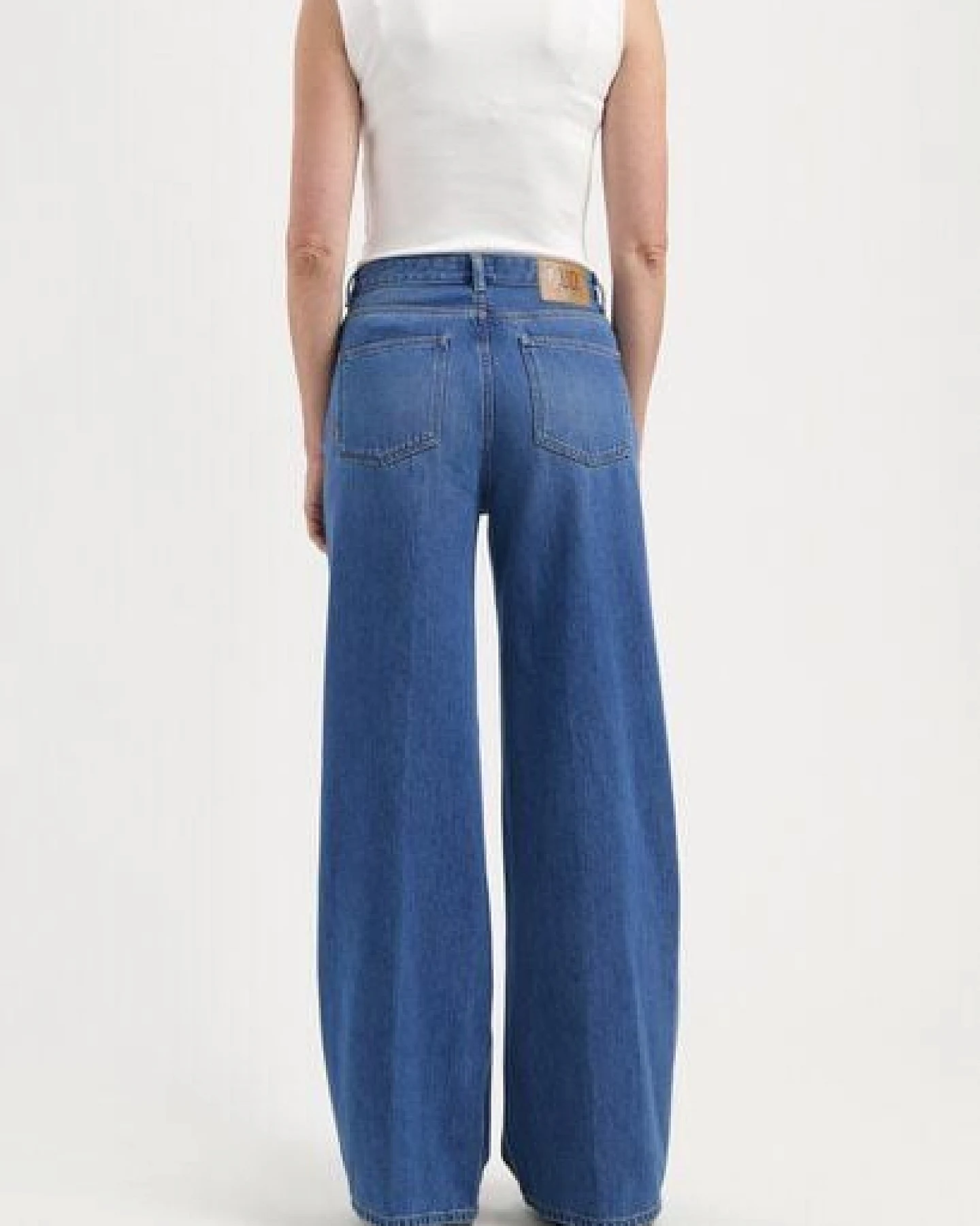 MUD Jeans Damen Jeans "Sara High Loose Flow - Medium Vintage Stone" – Ansicht 3