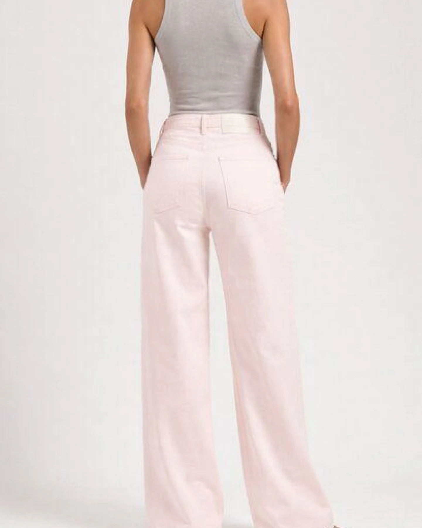 MUD Jeans Unisex Jeans "Sara High Loose Flow - Rosewater" – Ansicht 3