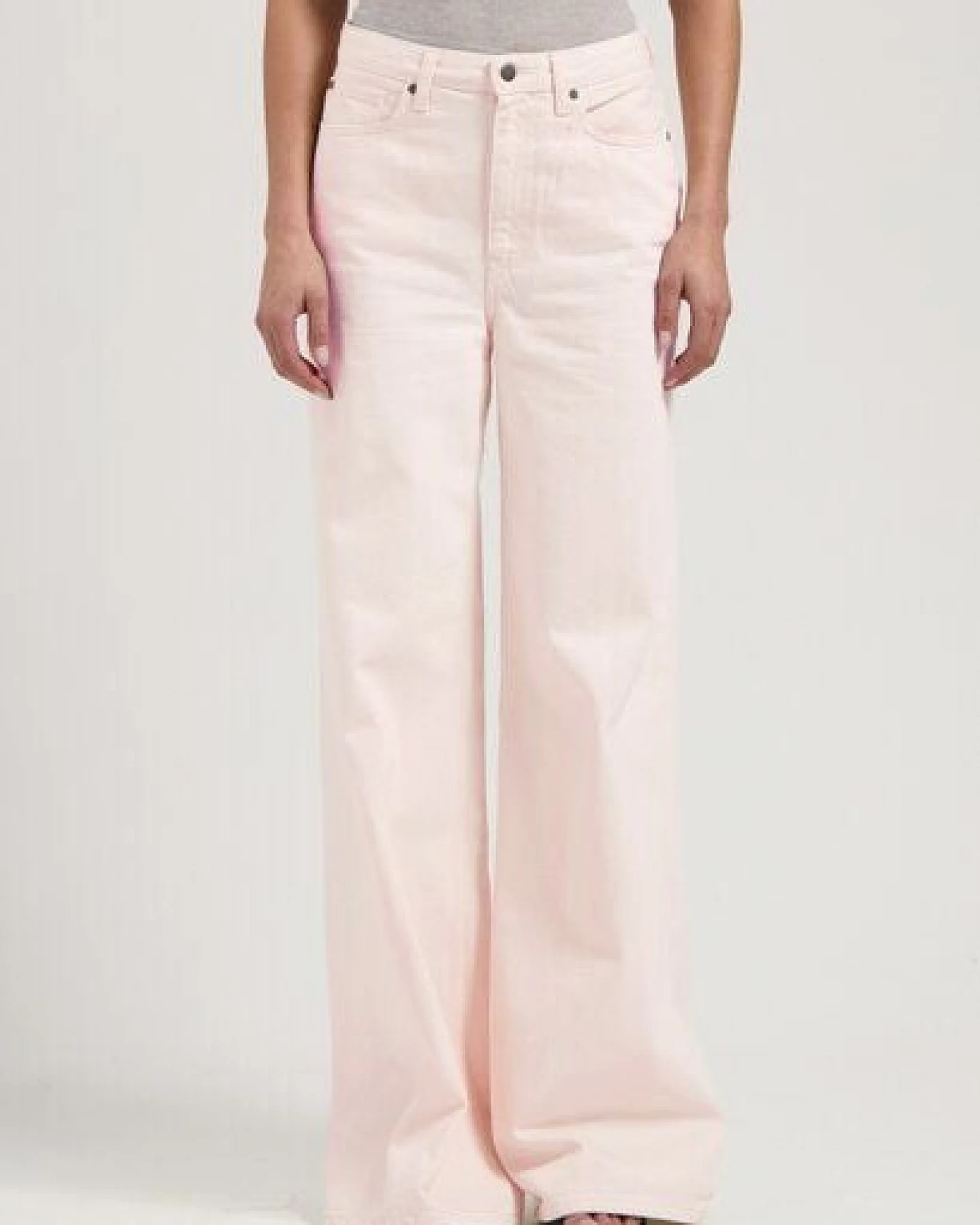 MUD Jeans Unisex Jeans "Sara High Loose Flow - Rosewater" – Ansicht 4