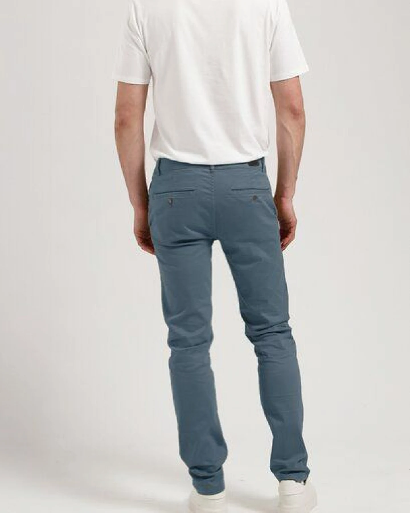 MUD Jeans Unisex Jeans "Scott Mid Tapered - Slate Blue" – Ansicht 2
