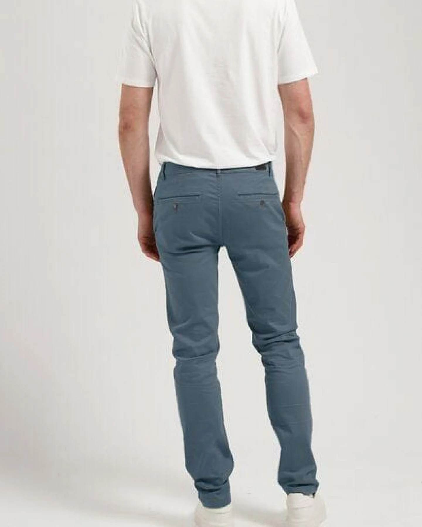 MUD Jeans Unisex Jeans "Scott Mid Tapered - Slate Blue" – Ansicht 2