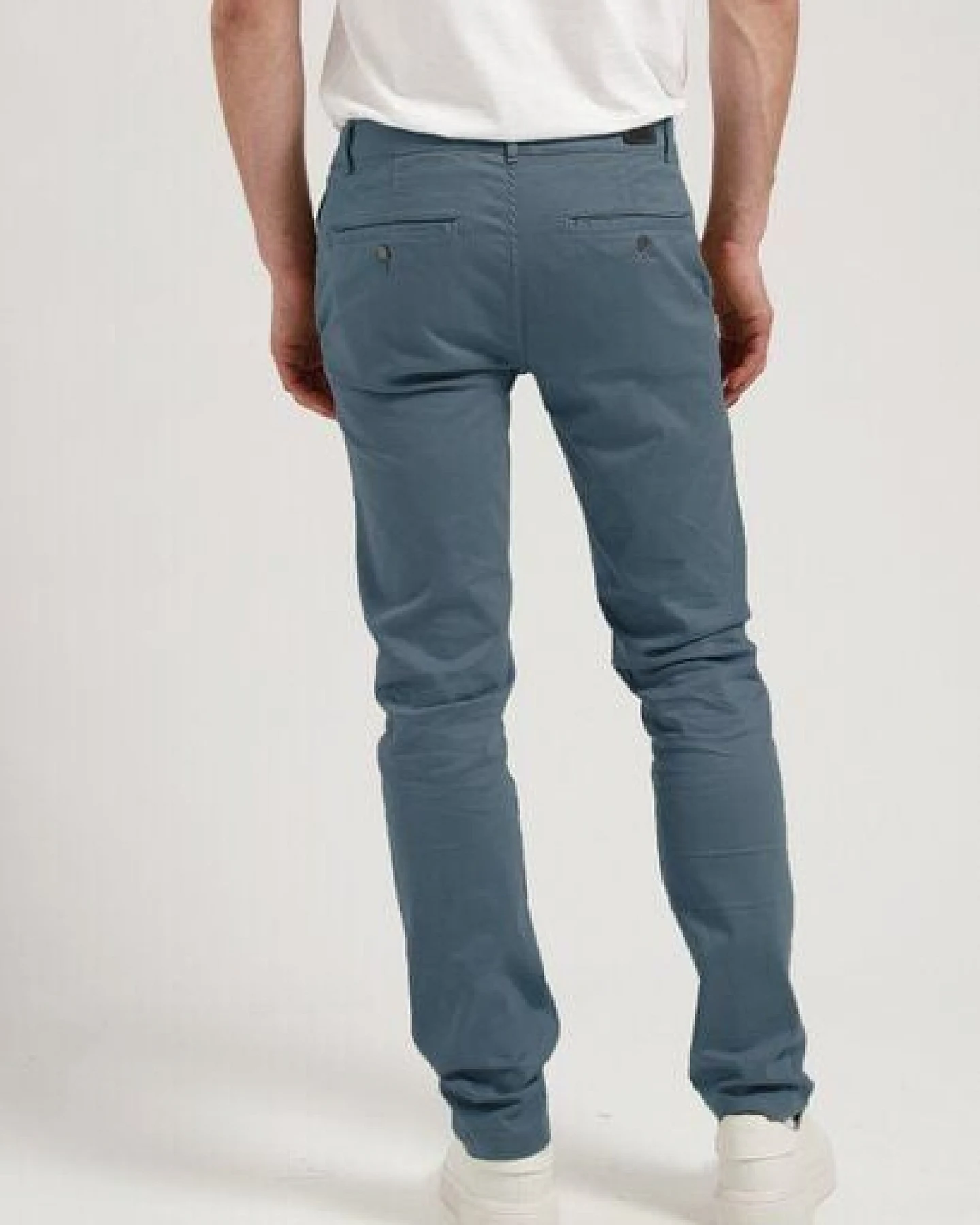 MUD Jeans Unisex Jeans "Scott Mid Tapered - Slate Blue" – Ansicht 4
