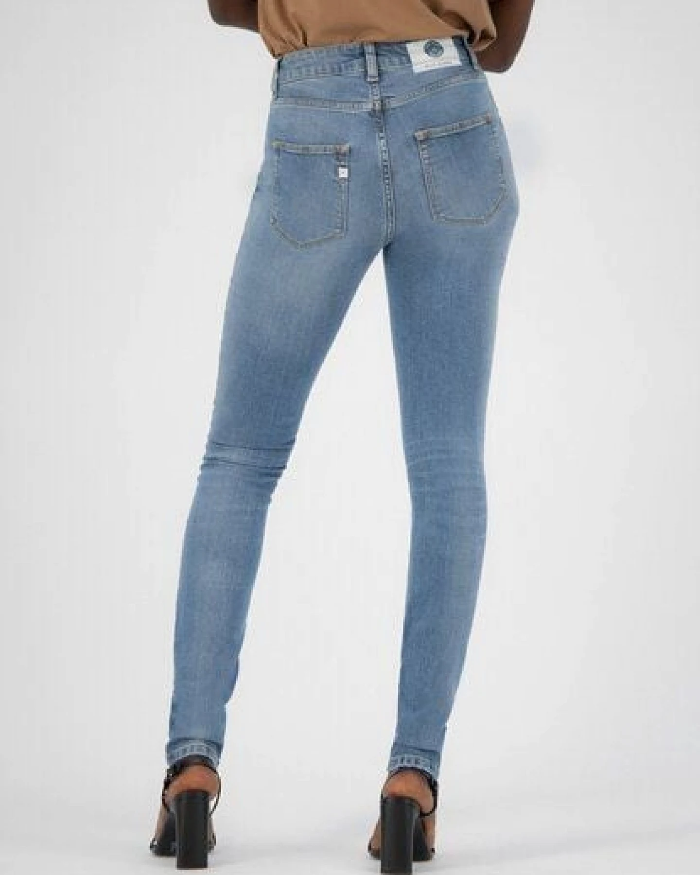 MUD Jeans Damen Jeans "Skinny Hazen - Fan Stone" – Ansicht 4
