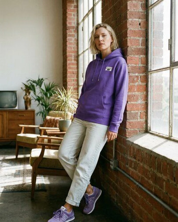 THE FACE OF ELEMENTS COLOR RUSH - REGULAR FIT HOODIE AUS 100% BIO-BAUMWOLLE