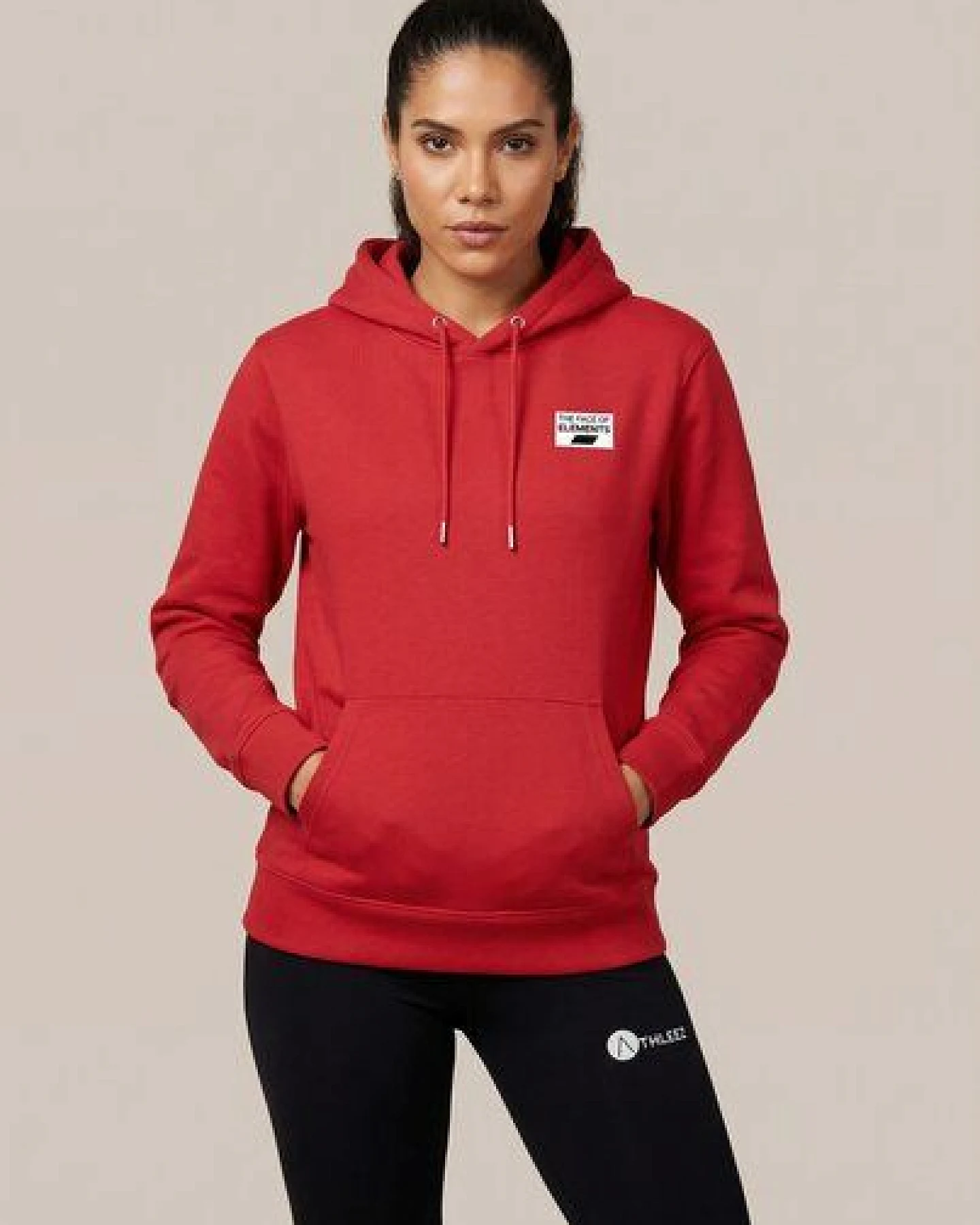 THE FACE OF ELEMENTS COLOR RUSH - REGULAR FIT HOODIE AUS 100% BIO-BAUMWOLLE – Ansicht 2