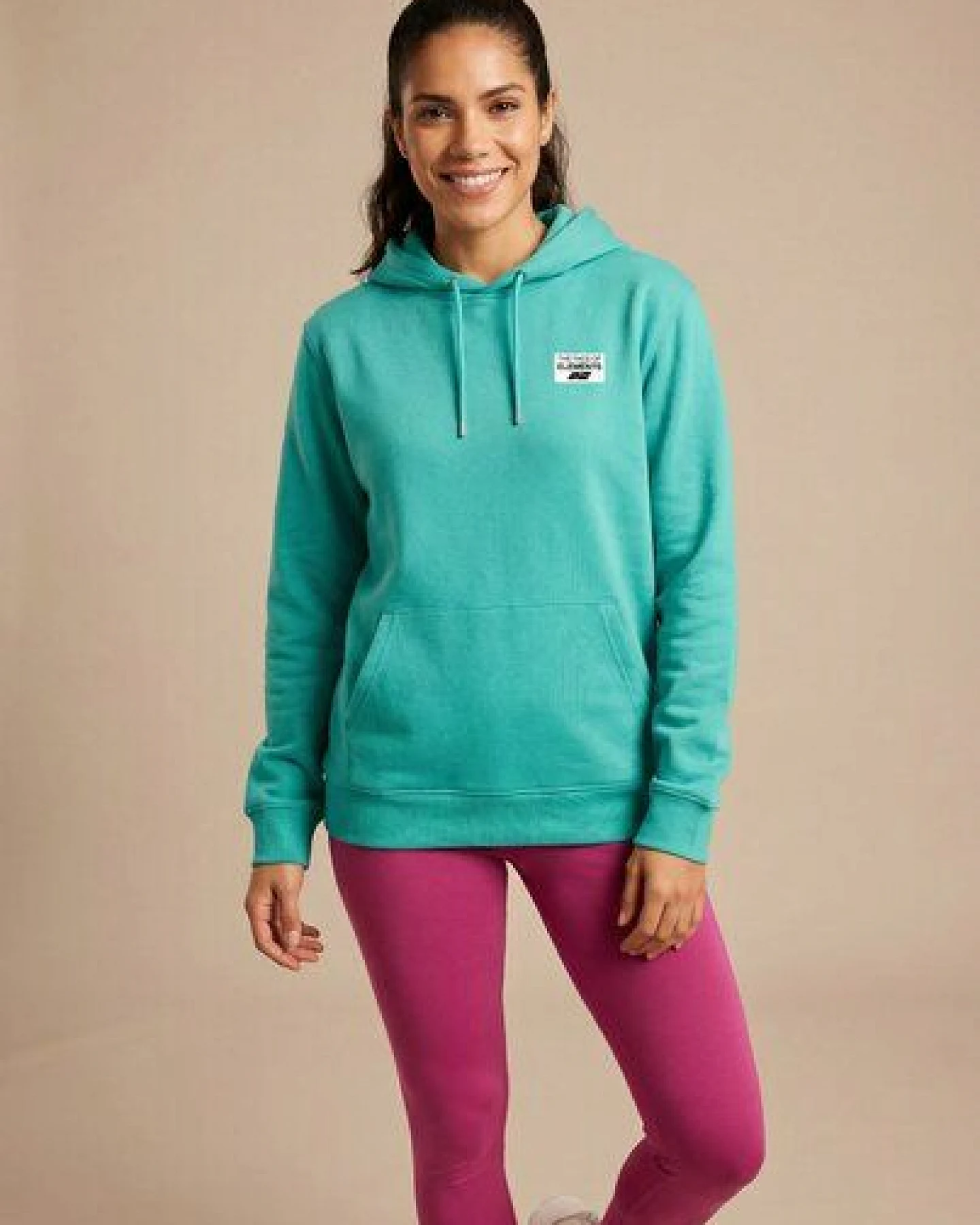 THE FACE OF ELEMENTS COLOR RUSH - REGULAR FIT HOODIE AUS 100% BIO-BAUMWOLLE – Ansicht 2
