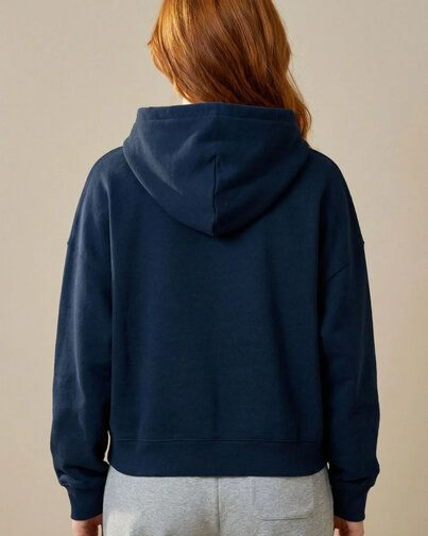 THE FACE OF ELEMENTS BUY ME FLOWERS - RELAXED BOXY FIT HOODIE AUS 100% BIO-BAUMWOLLE – Ansicht 3