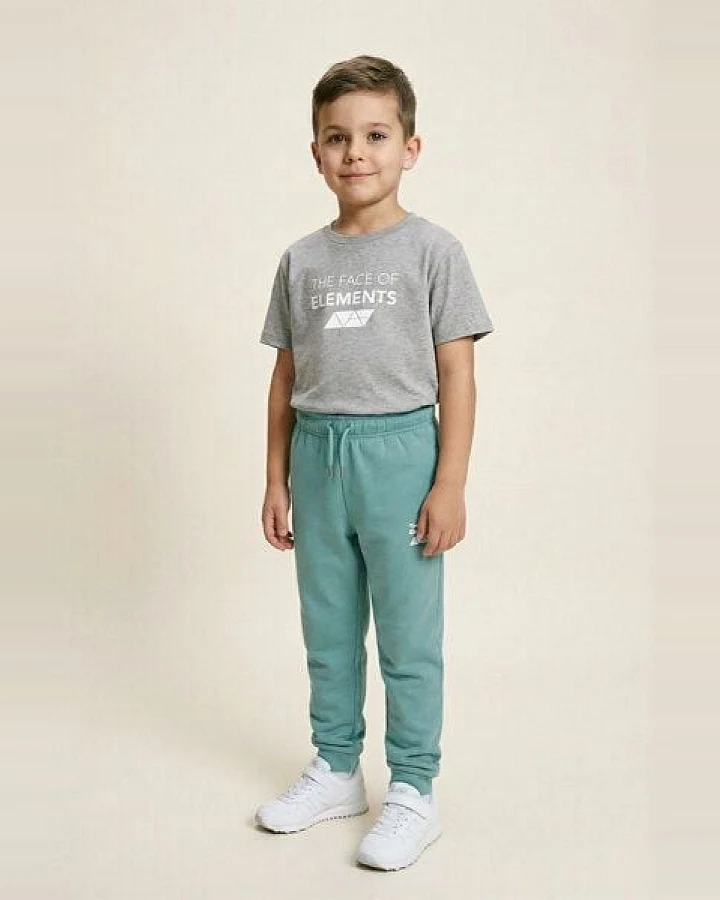 THE FACE OF ELEMENTS PLAYFUL PEAK - RELAXED FIT KIDS SWEATPANT AUS 100% BIO-BAUMWOLLE