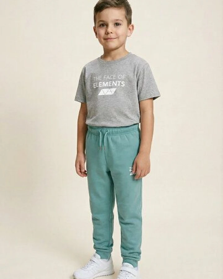 THE FACE OF ELEMENTS PLAYFUL PEAK - RELAXED FIT KIDS SWEATPANT AUS 100% BIO-BAUMWOLLE