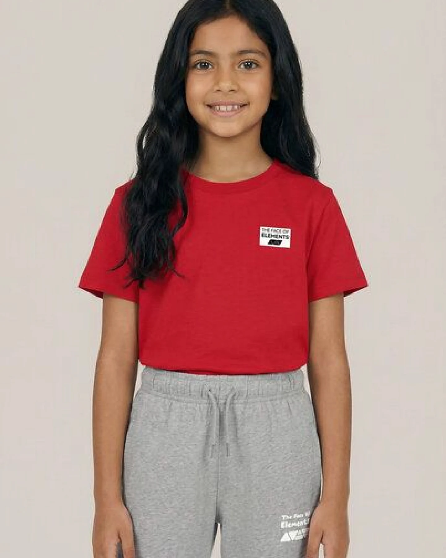 THE FACE OF ELEMENTS PLAYFUL PEAK - RELAXED FIT KIDS SWEATPANT AUS 100% BIO-BAUMWOLLE – Ansicht 2