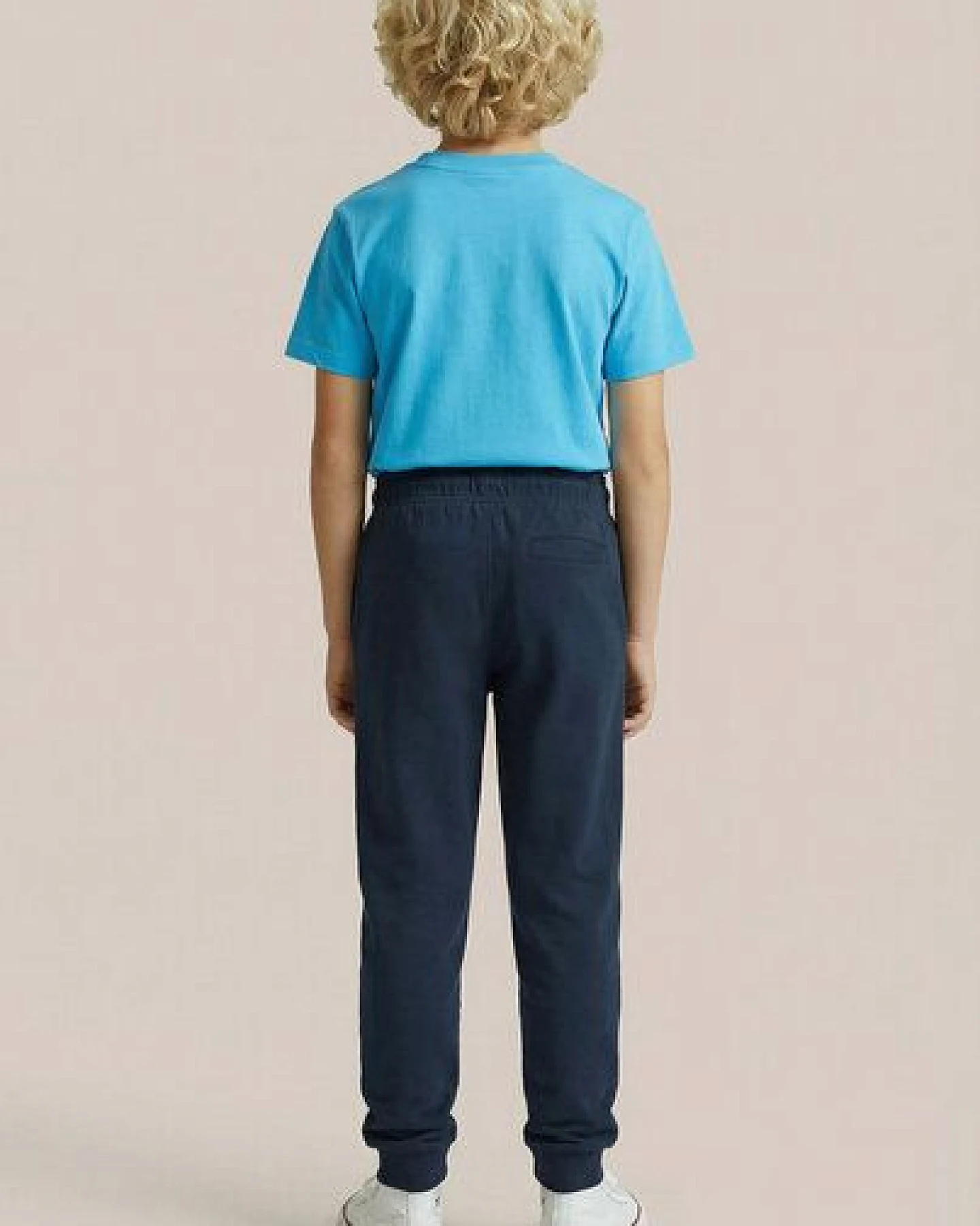 THE FACE OF ELEMENTS ESSENTIAL - RELAXED FIT KIDS SWEATPANT AUS 100% BIO-BAUMWOLLE – Ansicht 2