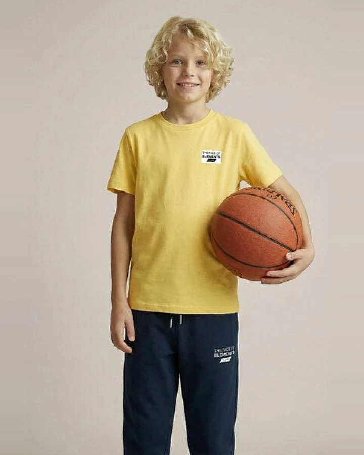 THE FACE OF ELEMENTS COLOR RUSH - RELAXED FIT KIDS T-SHIRT AUS 100% BIO-BAUMWOLLE