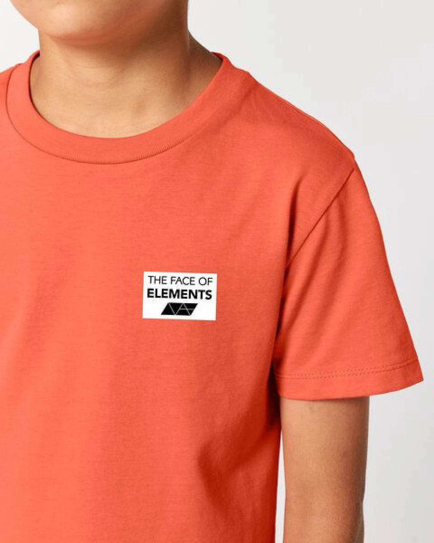 THE FACE OF ELEMENTS COLOR RUSH - RELAXED FIT KIDS T-SHIRT AUS 100% BIO-BAUMWOLLE – Ansicht 2