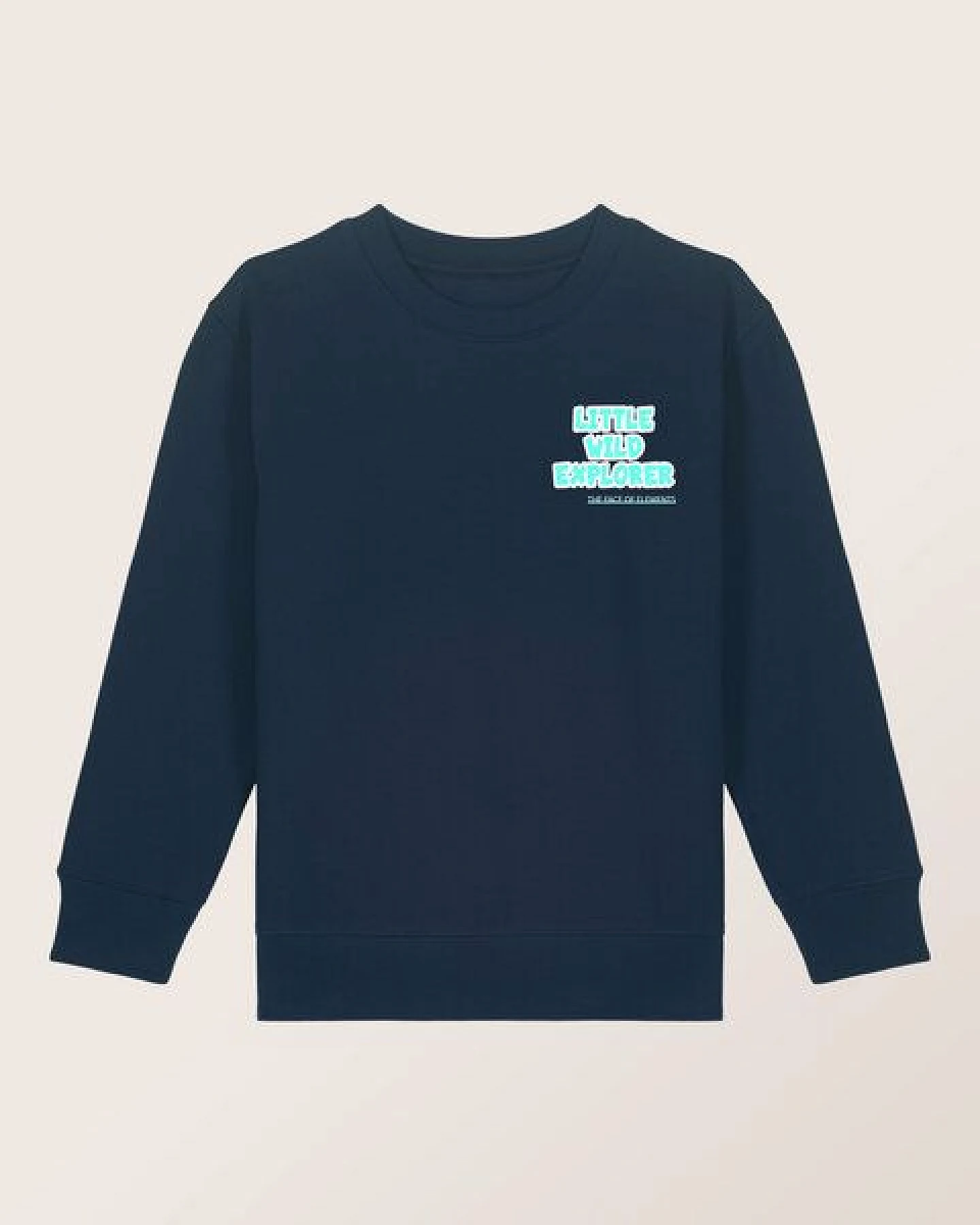 THE FACE OF ELEMENTS LITTLE WILD EXPLORER - RELAXED FIT KIDS SWEATSHIRT AUS 100% BIO-BAUMWOLLE – Ansicht 3