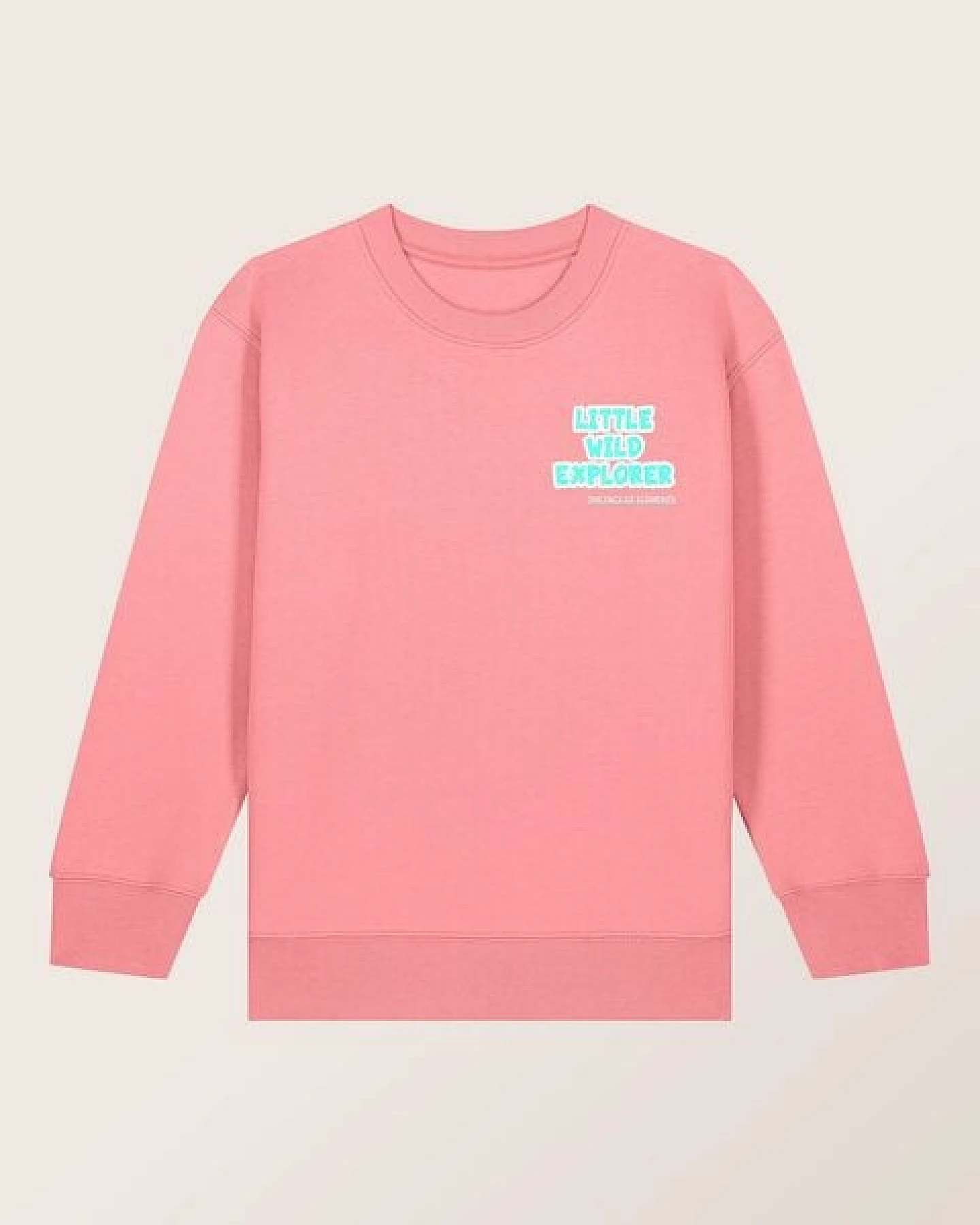 THE FACE OF ELEMENTS LITTLE WILD EXPLORER - RELAXED FIT KIDS SWEATSHIRT AUS 100% BIO-BAUMWOLLE – Ansicht 4