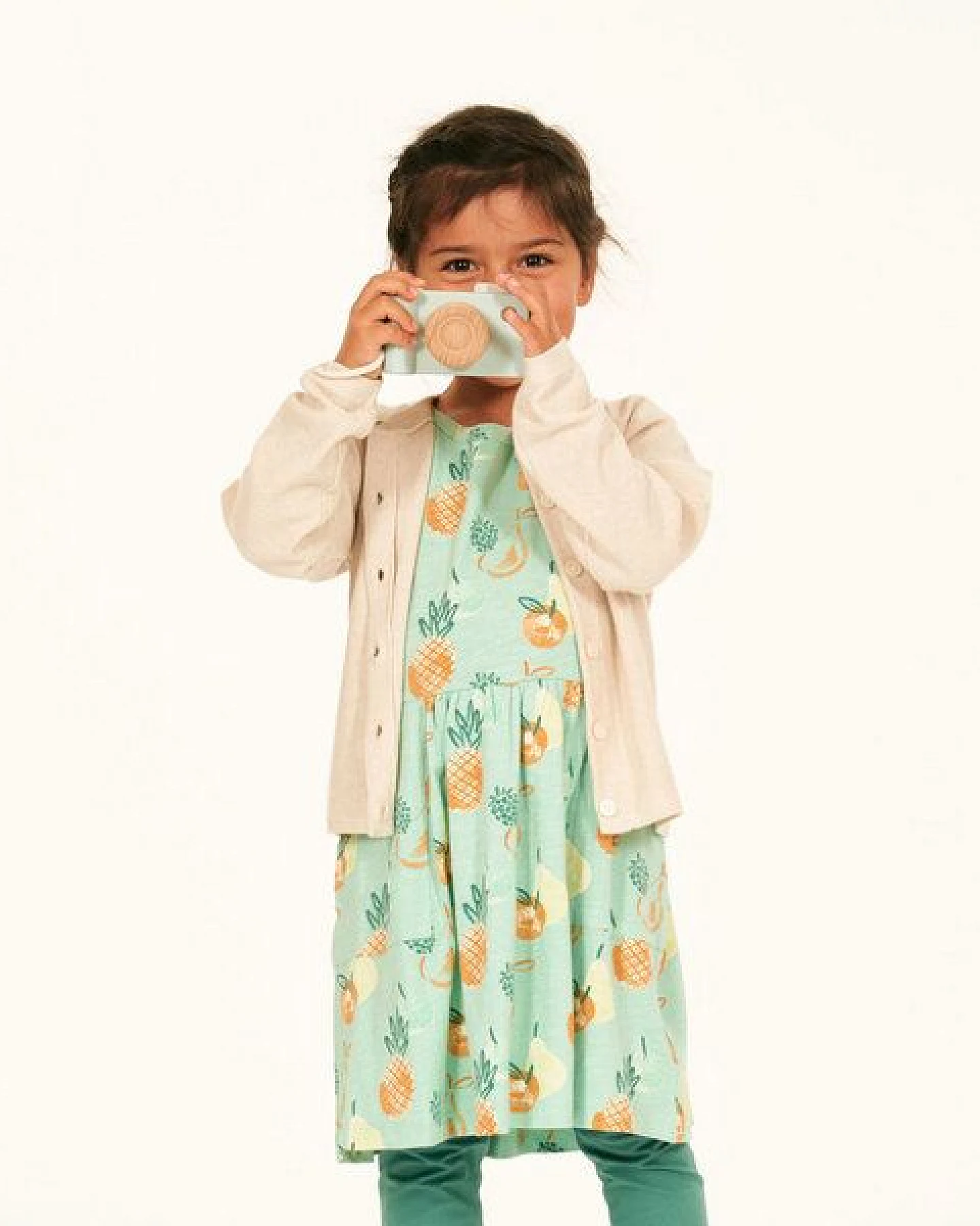 sense-organics Sense Organics Kinder Sommerkleid Bio Baumwolle – Ansicht 2