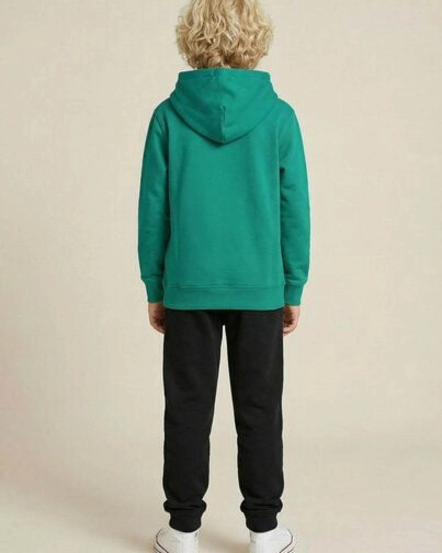THE FACE OF ELEMENTS PLAYFUL COLOR RUSH - RELAXED FIT KIDS HOODIE AUS 100% BIO-BAUMWOLLE – Ansicht 2