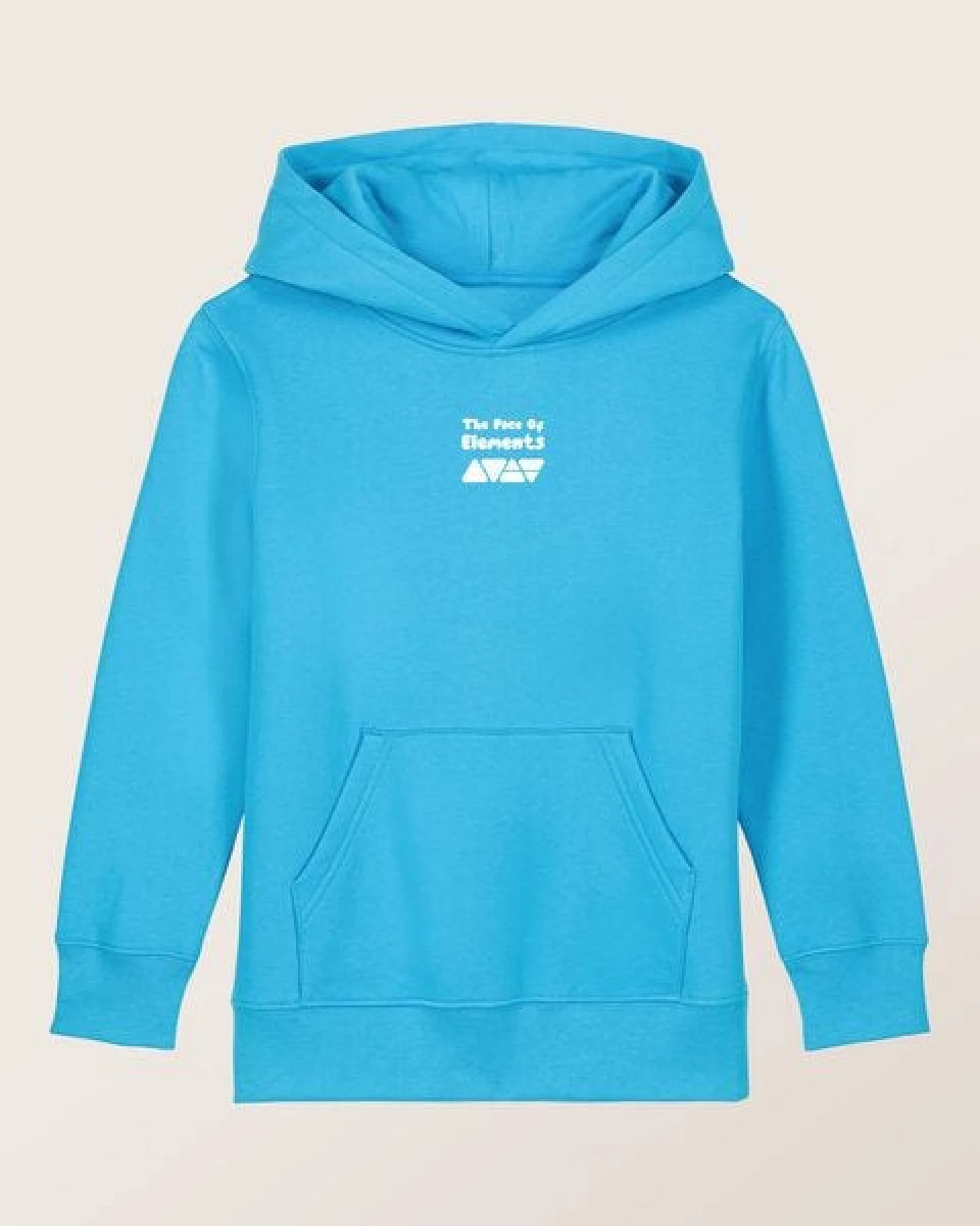 THE FACE OF ELEMENTS PLAYFUL COLOR RUSH - RELAXED FIT KIDS HOODIE AUS 100% BIO-BAUMWOLLE – Ansicht 3