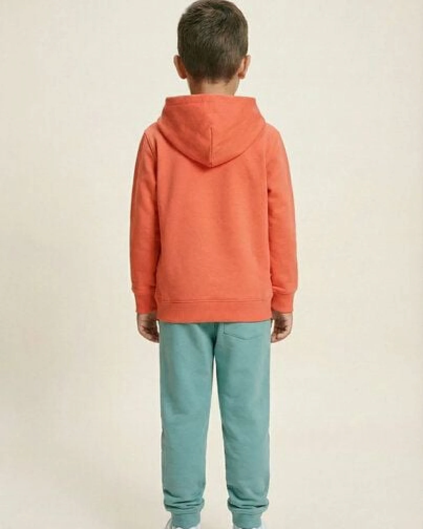 THE FACE OF ELEMENTS PLAYFUL COLOR RUSH - RELAXED FIT KIDS HOODIE AUS 100% BIO-BAUMWOLLE – Ansicht 4