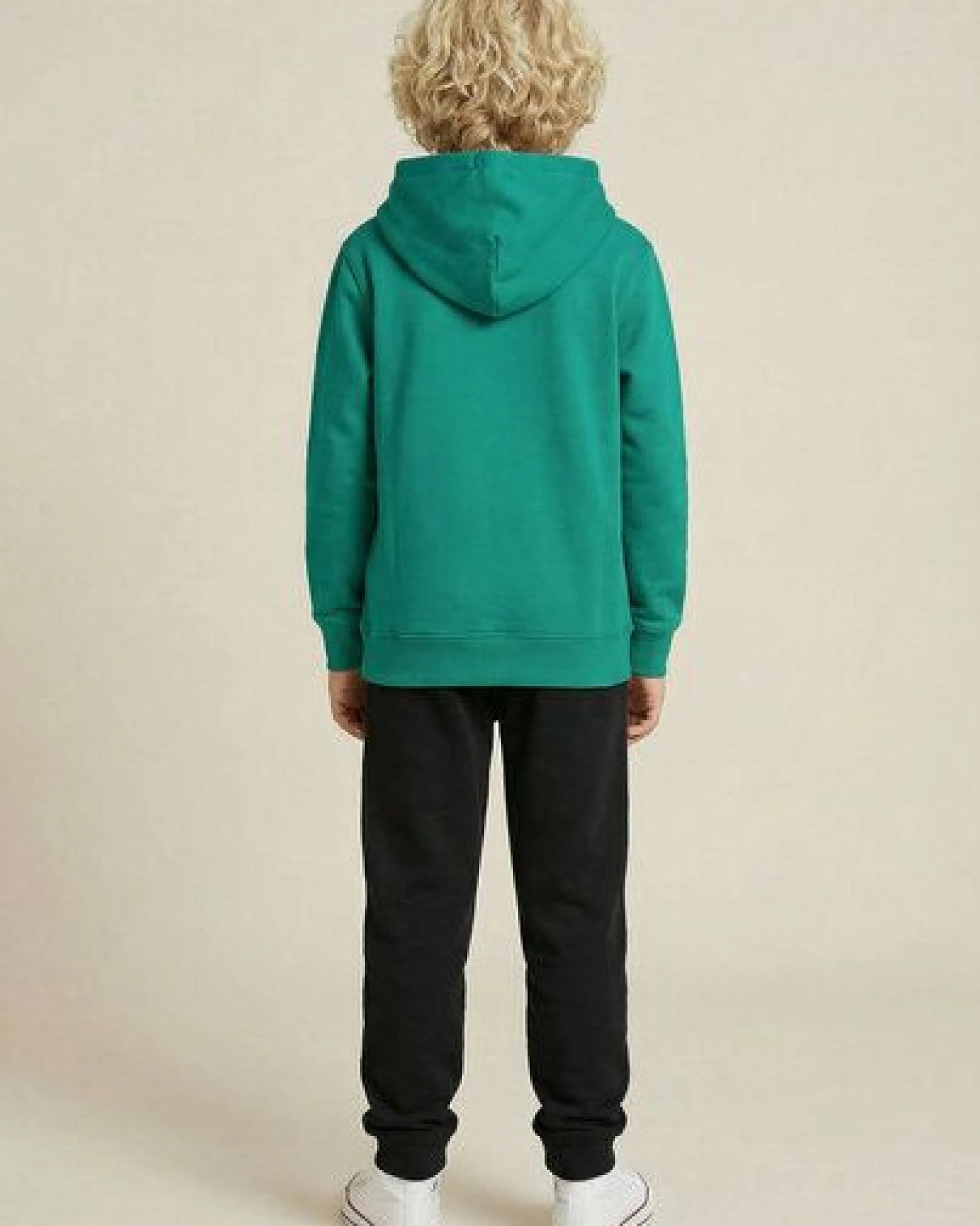 THE FACE OF ELEMENTS PLAYFUL COLOR RUSH - RELAXED FIT KIDS HOODIE AUS 100% BIO-BAUMWOLLE – Ansicht 2