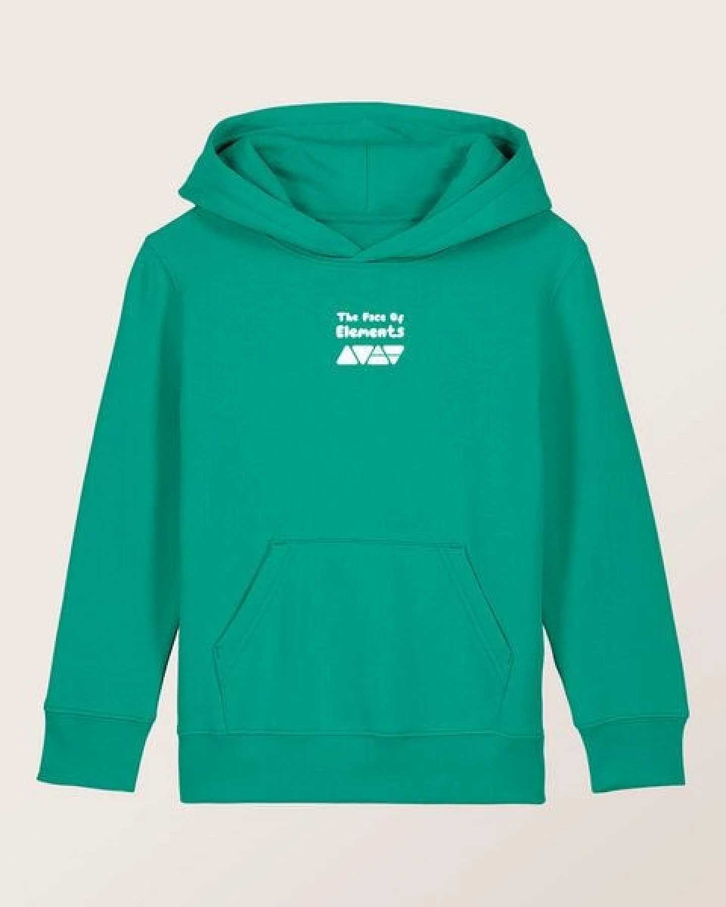 THE FACE OF ELEMENTS PLAYFUL COLOR RUSH - RELAXED FIT KIDS HOODIE AUS 100% BIO-BAUMWOLLE – Ansicht 3