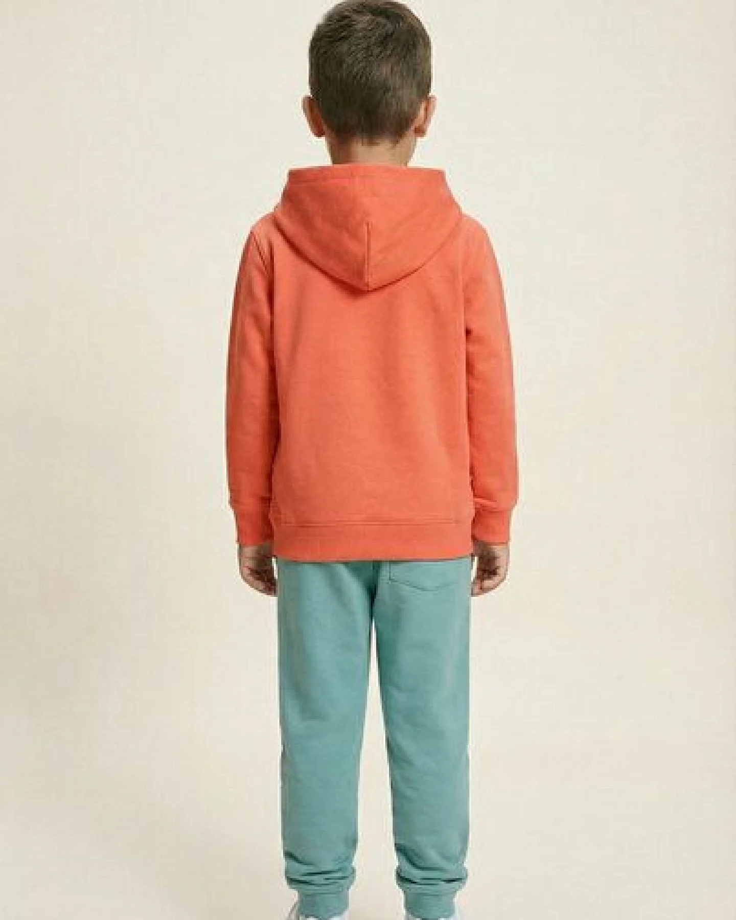 THE FACE OF ELEMENTS PLAYFUL COLOR RUSH - RELAXED FIT KIDS HOODIE AUS 100% BIO-BAUMWOLLE – Ansicht 4