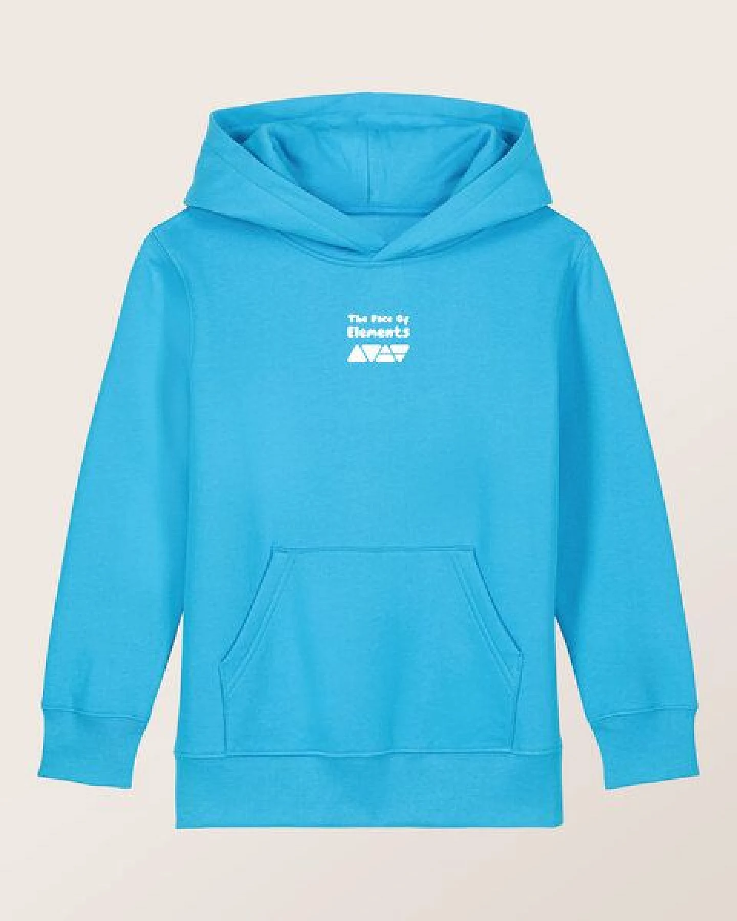 THE FACE OF ELEMENTS PLAYFUL COLOR RUSH - RELAXED FIT KIDS HOODIE AUS 100% BIO-BAUMWOLLE – Ansicht 3