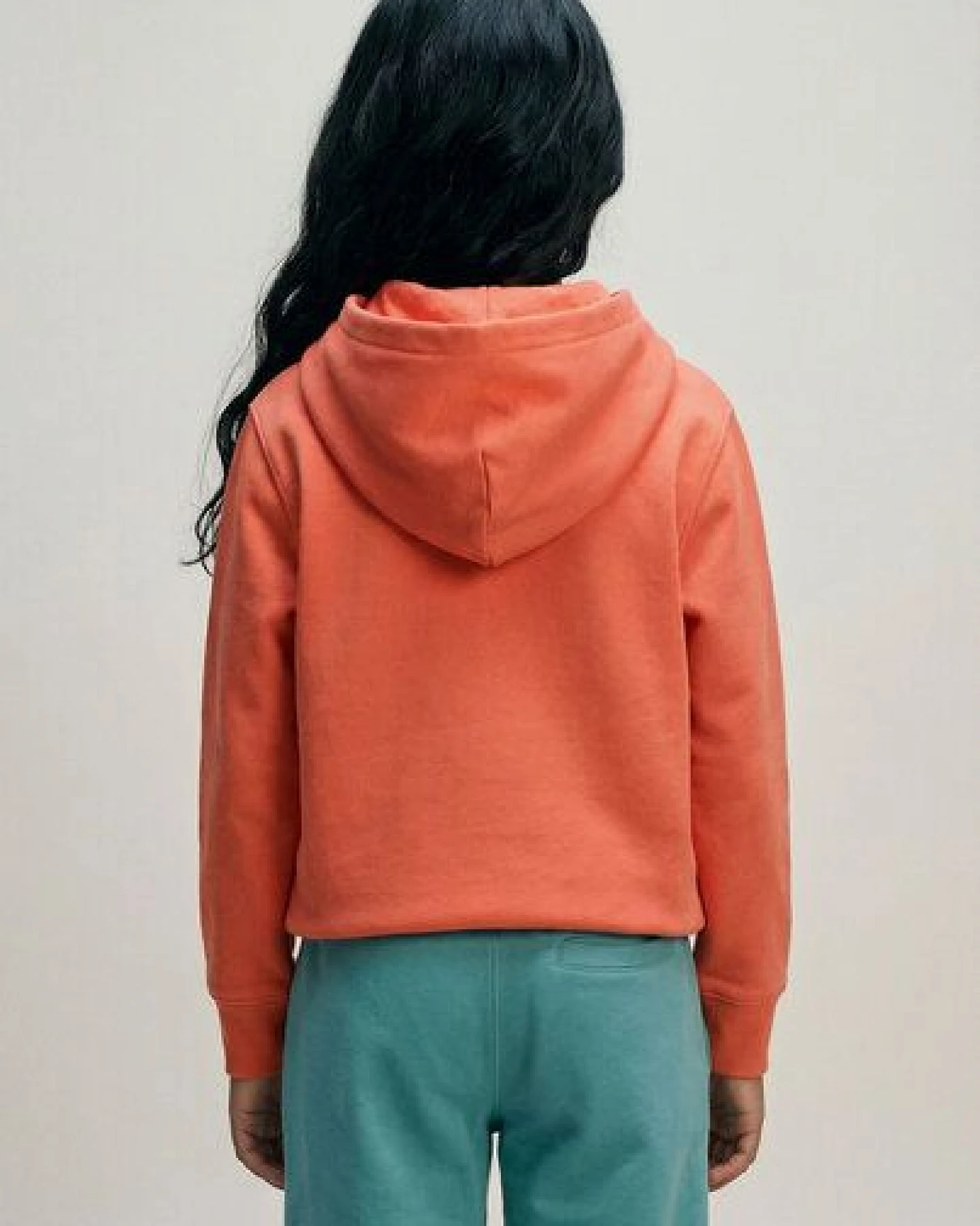 THE FACE OF ELEMENTS PLAYFUL COLOR RUSH - RELAXED FIT KIDS HOODIE AUS 100% BIO-BAUMWOLLE – Ansicht 3