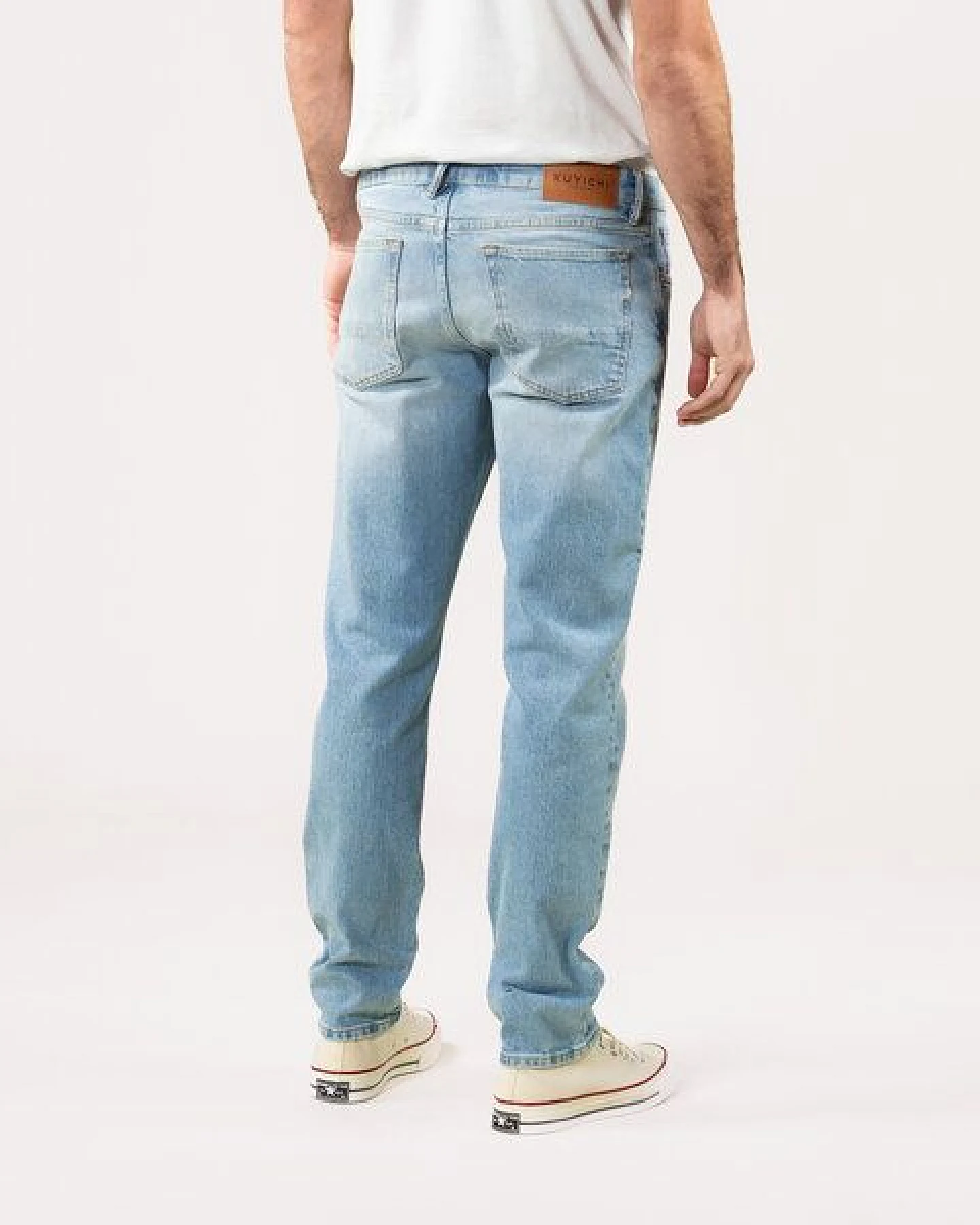 Kuyichi Jim Regular Slim Tapered (seabad blue) – Ansicht 3