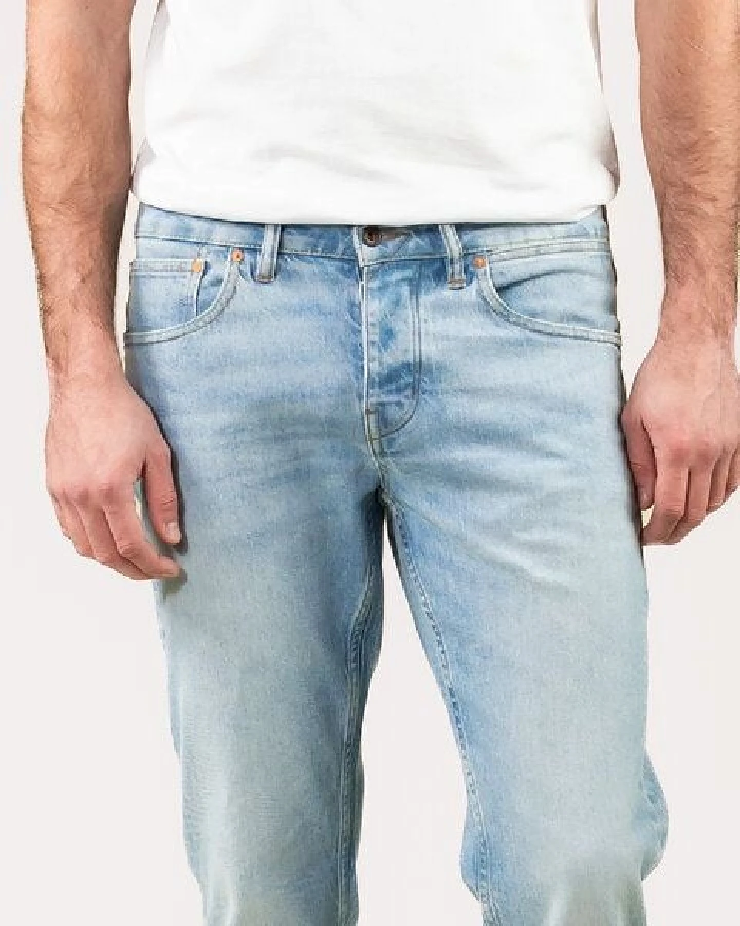 Kuyichi Jim Regular Slim Tapered (seabad blue) – Ansicht 4