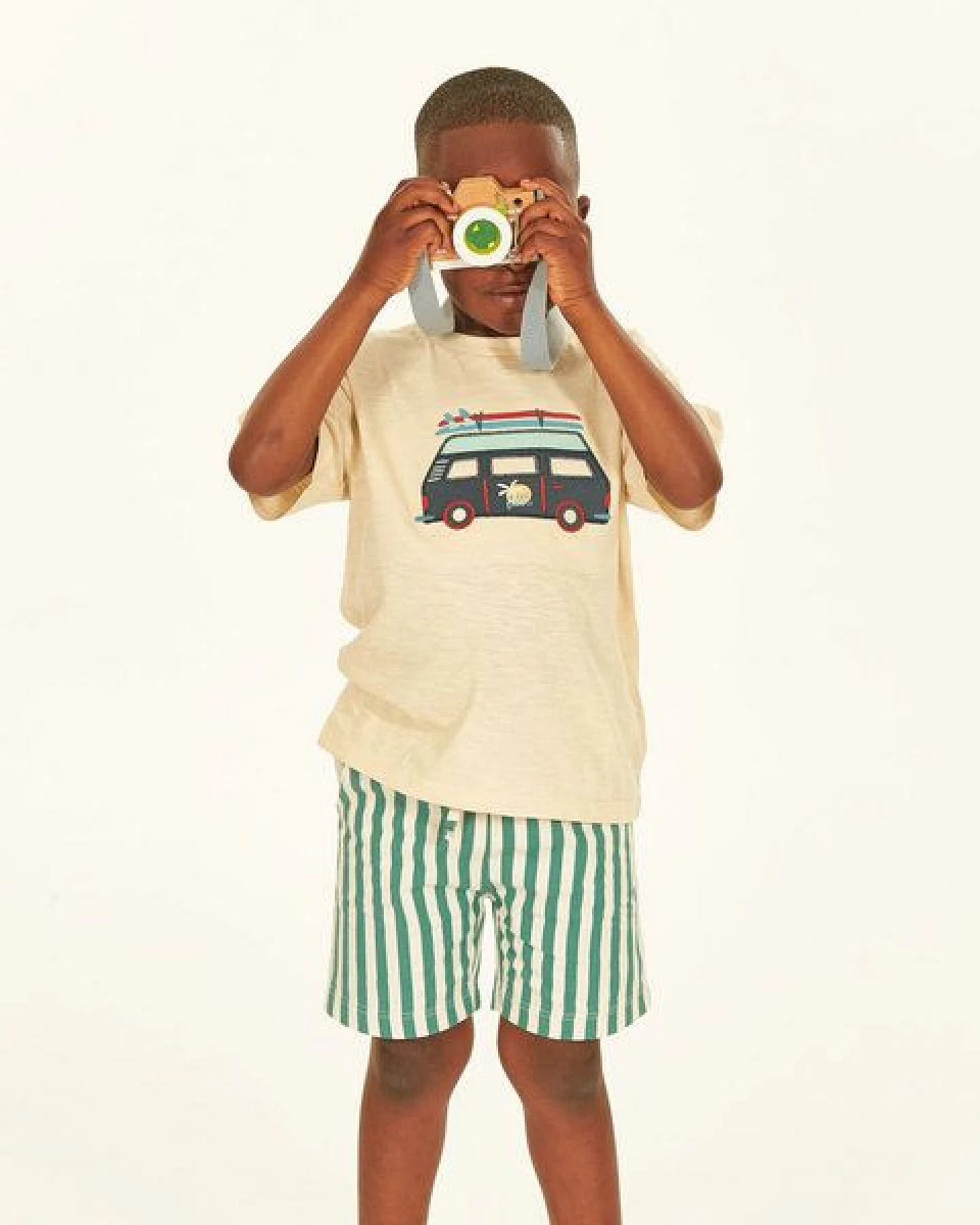 sense-organics Sense Organics Kinder T-Shirt Camper Bio Baumwolle – Ansicht 2