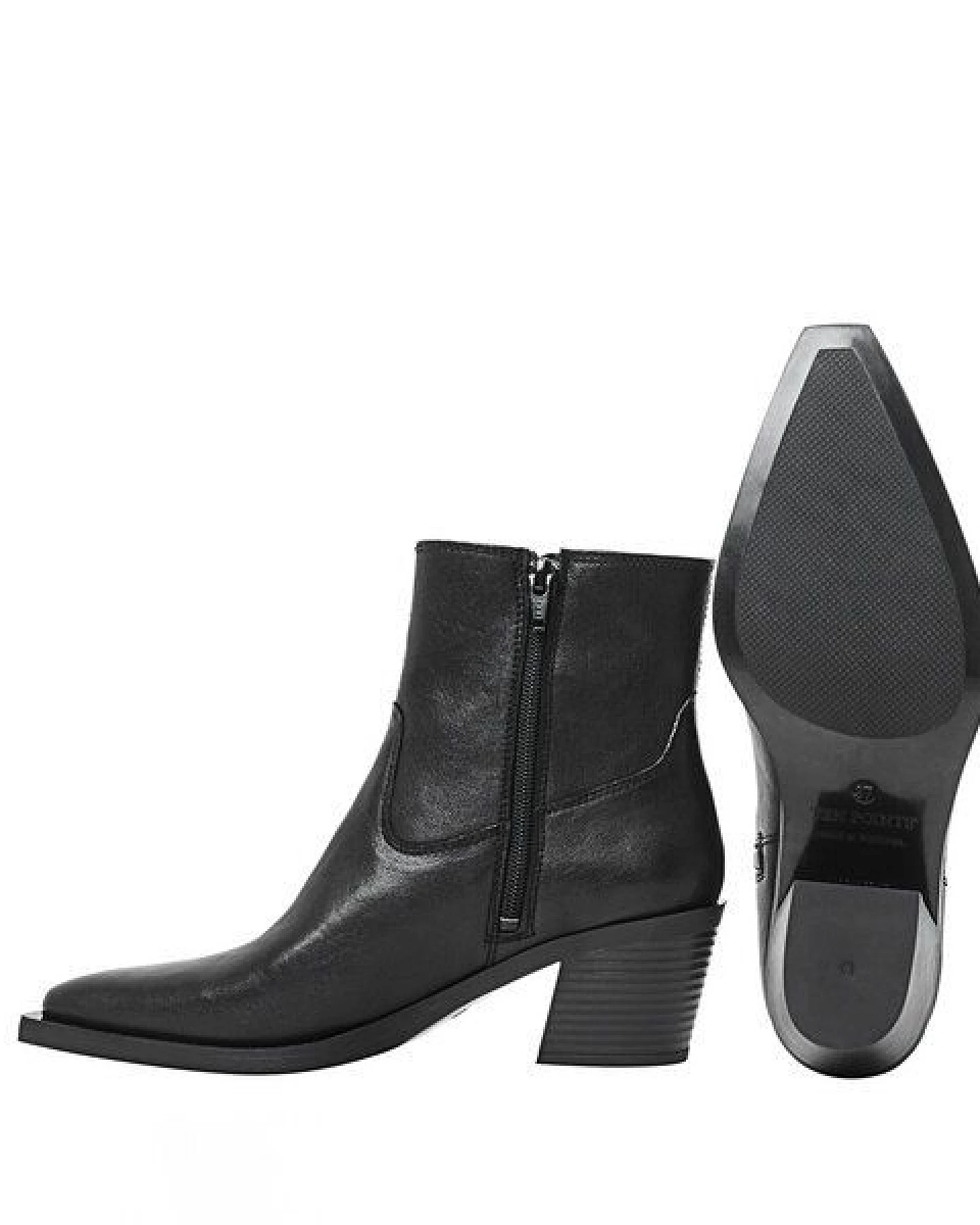 Ten Points Carmen, Zip-Leder-Cowboy-Boots – Ansicht 2