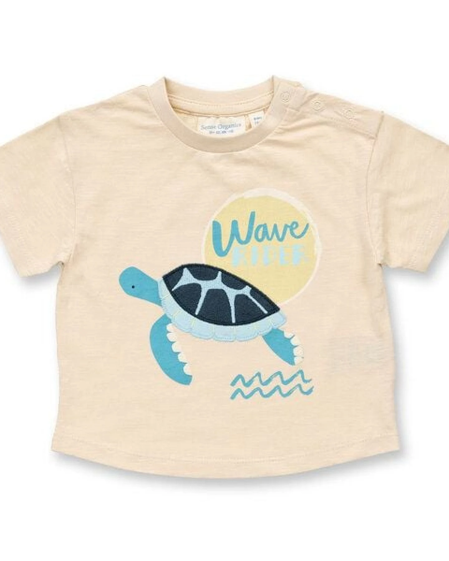 sense-organics Sense Organics Baby T-Shirt Schildkörte Bio Baumwolle – Ansicht 2