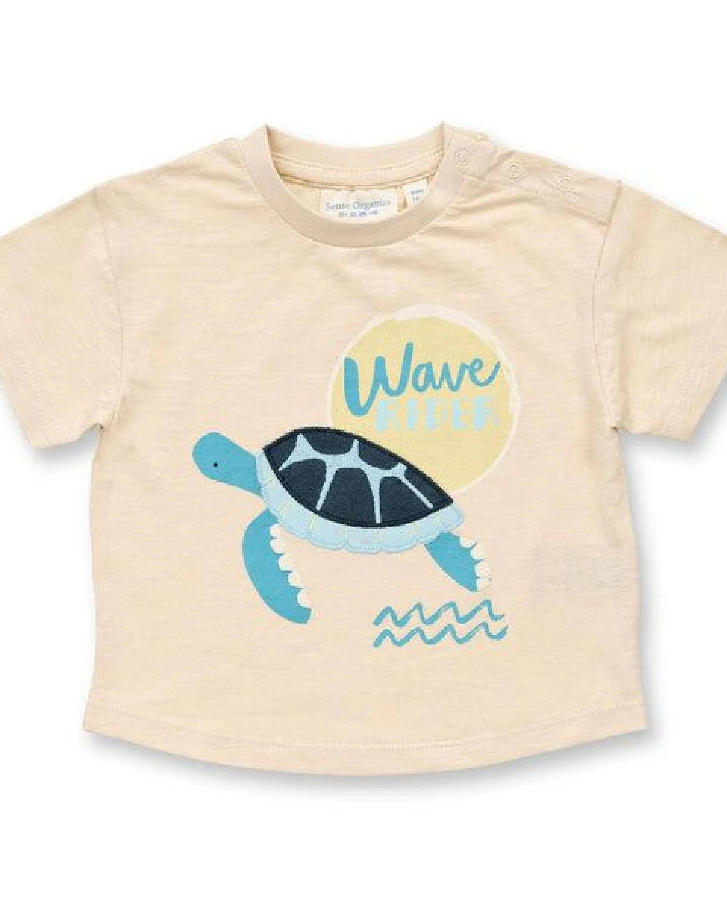 sense-organics Sense Organics Baby T-Shirt Schildkörte Bio Baumwolle – Ansicht 2
