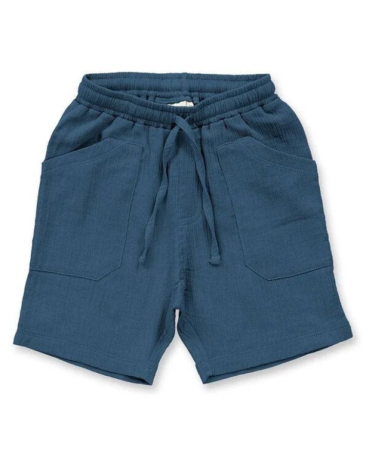 sense-organics Sommer Kinder Shorts leicht Bio Baumwolle Muslin