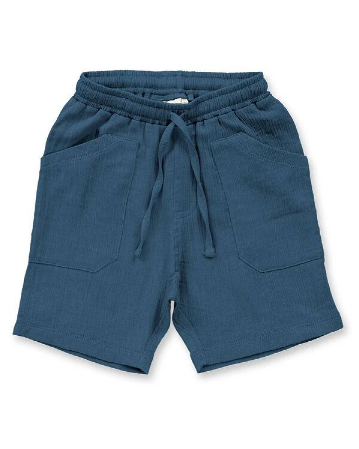 sense-organics Sommer Kinder Shorts leicht Bio Baumwolle Muslin