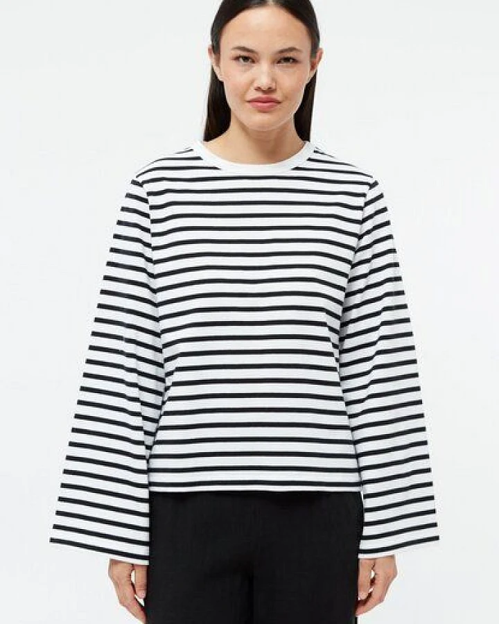 Givn Berlin Gestreiftes Langarmshirt GBLACEY aus Bio-Baumwolle