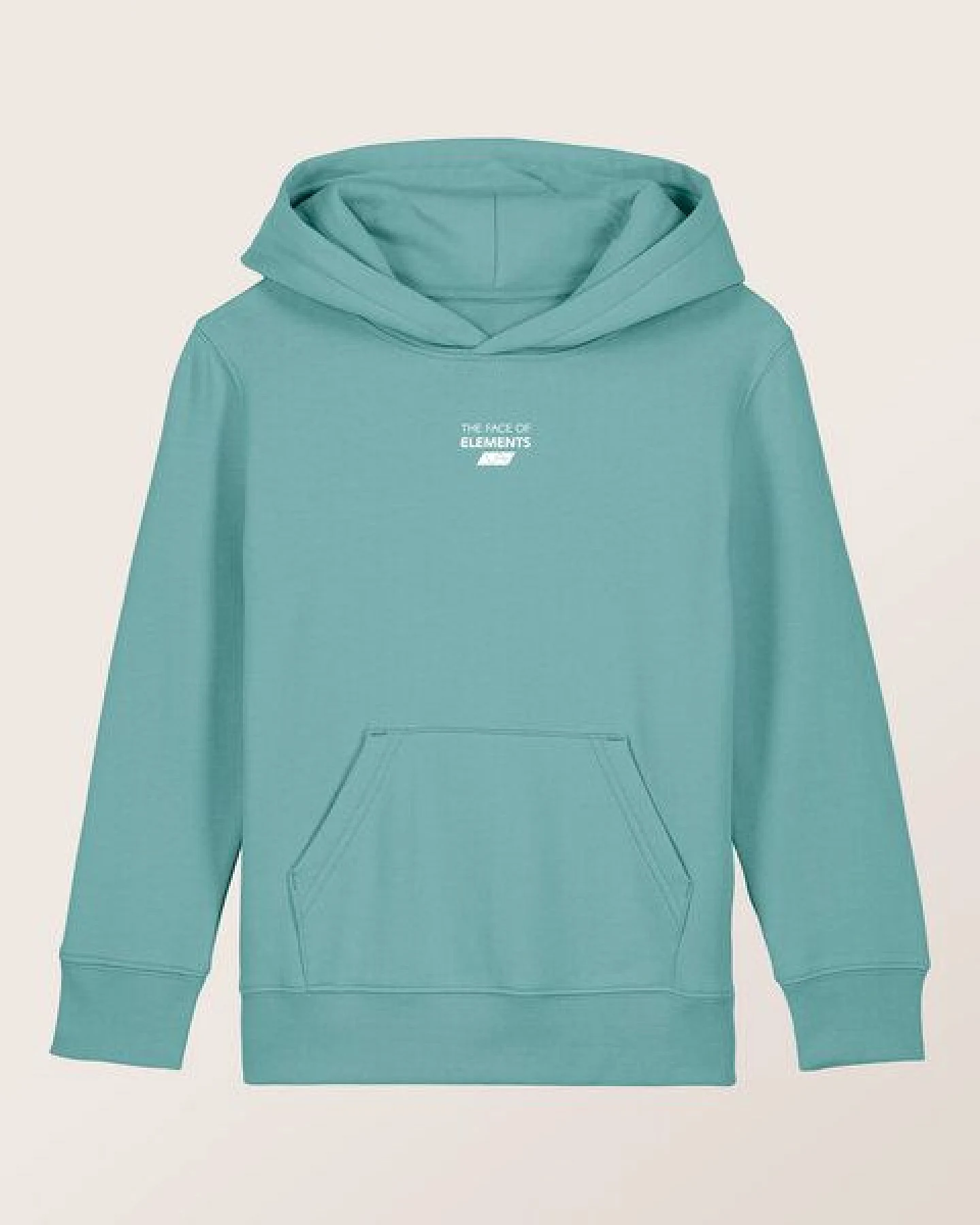 THE FACE OF ELEMENTS ESSENTIAL - RELAXED FIT KIDS HOODIE AUS 100% BIO-BAUMWOLLE – Ansicht 3