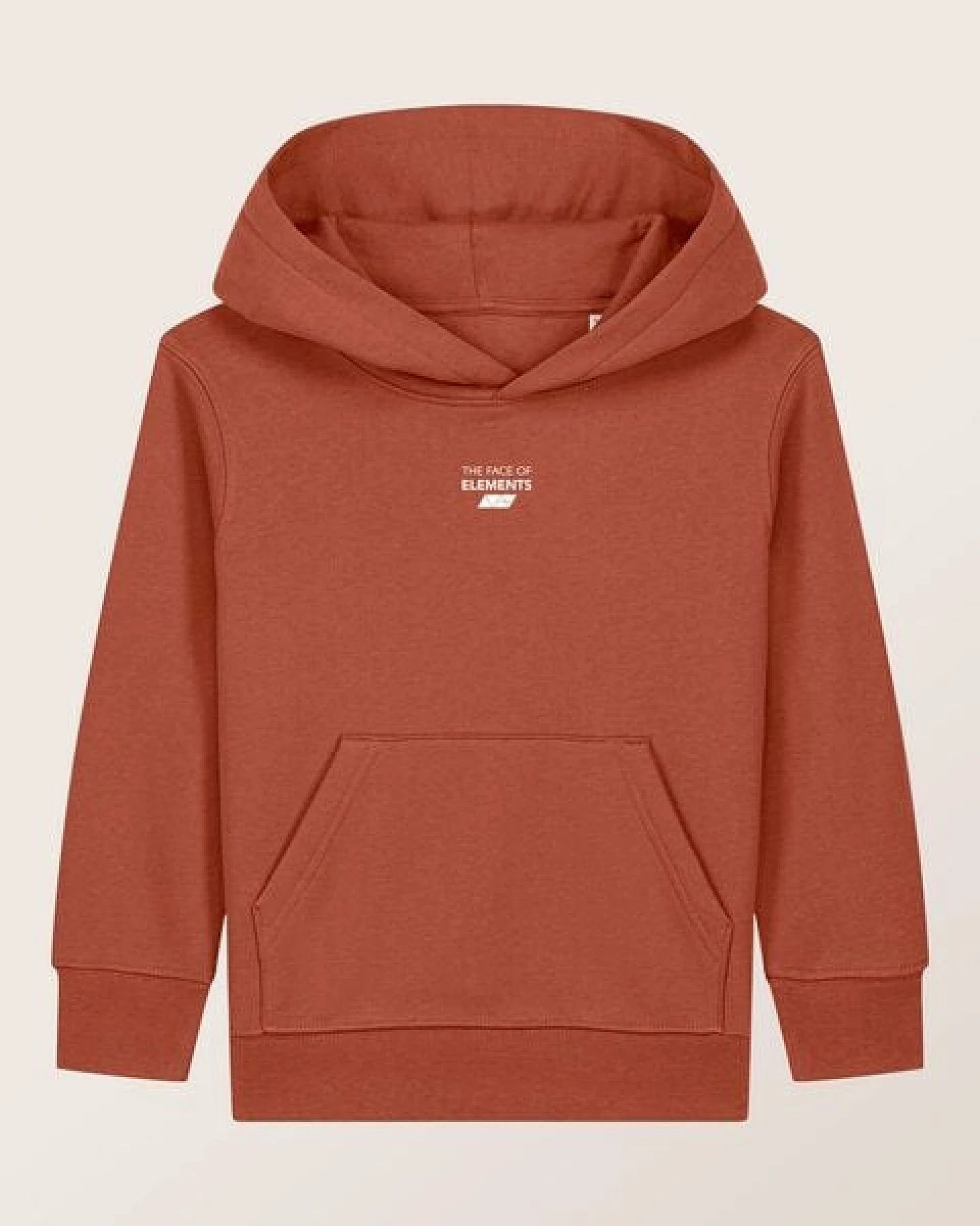 THE FACE OF ELEMENTS ESSENTIAL - RELAXED FIT KIDS HOODIE AUS 100% BIO-BAUMWOLLE – Ansicht 3