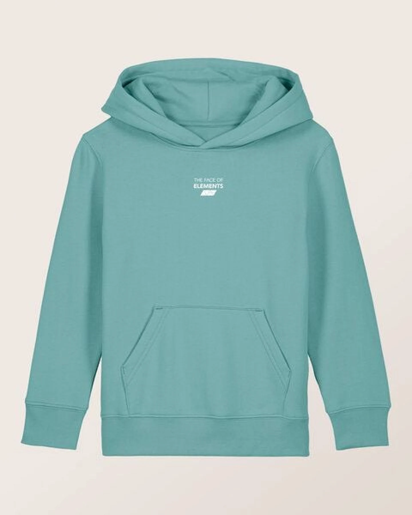 THE FACE OF ELEMENTS ESSENTIAL - RELAXED FIT KIDS HOODIE AUS 100% BIO-BAUMWOLLE – Ansicht 3
