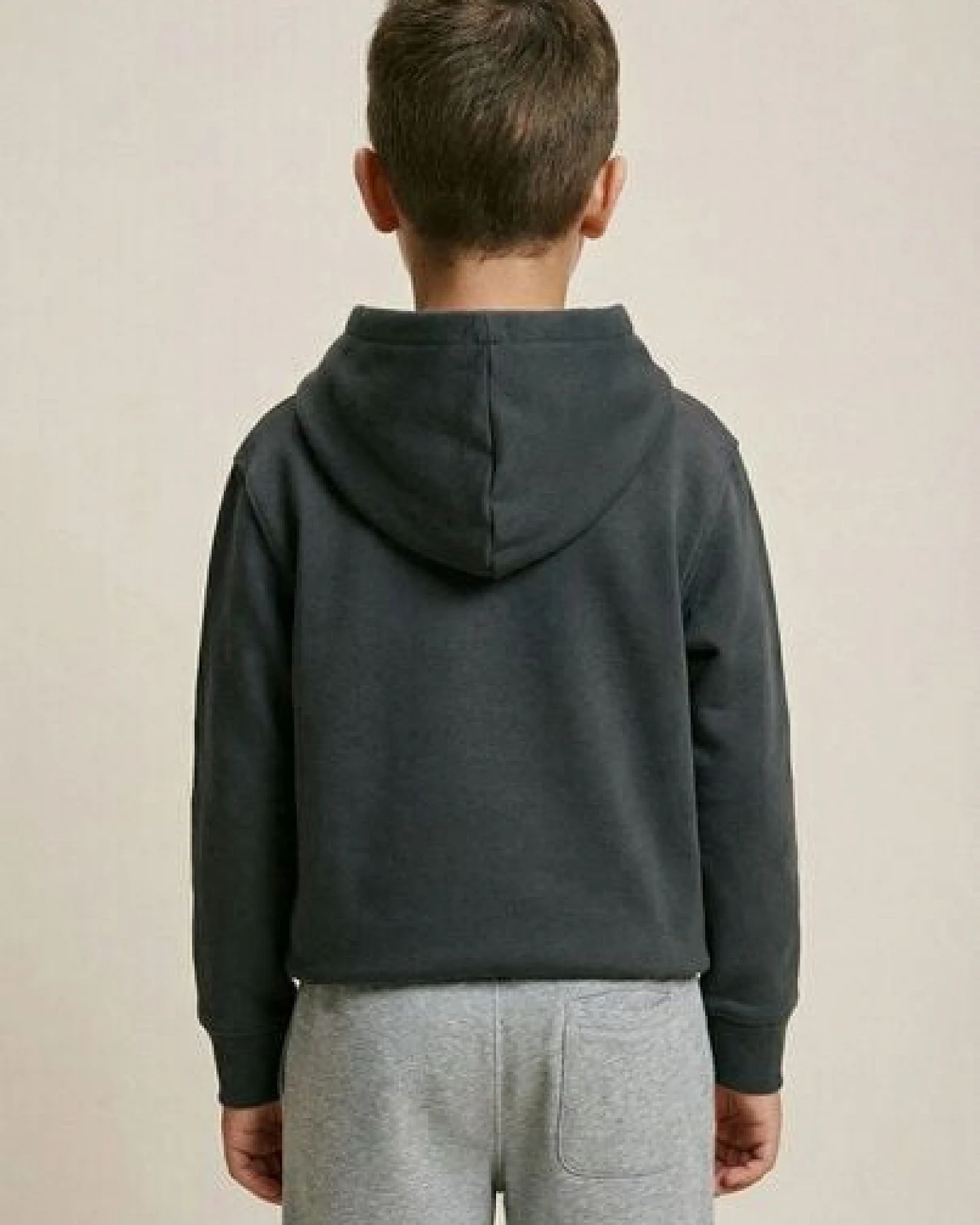 THE FACE OF ELEMENTS BEST BUDDY IN TOWN - RELAXED FIT KIDS HOODIE AUS 100% BIO-BAUMWOLLE – Ansicht 4
