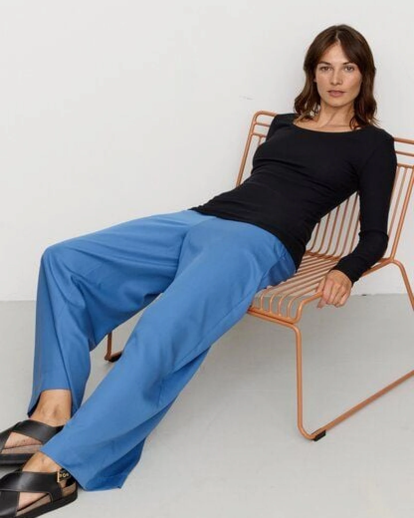 Damen Rib Longsleeve aus LENZING Modal Mix - SENNA - recolution – Ansicht 4