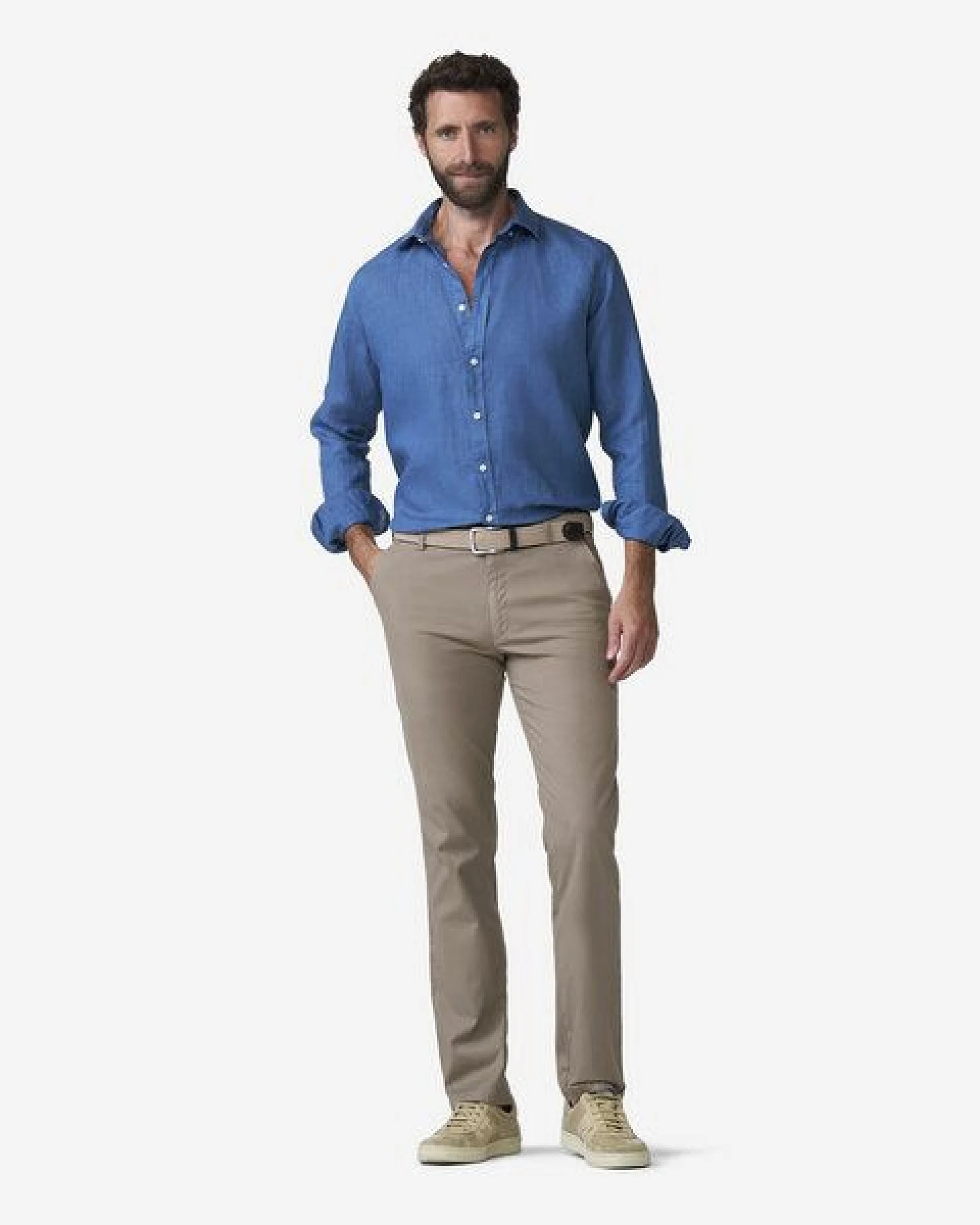 MEYER Baumwoll-Tencel Chino – Ansicht 2