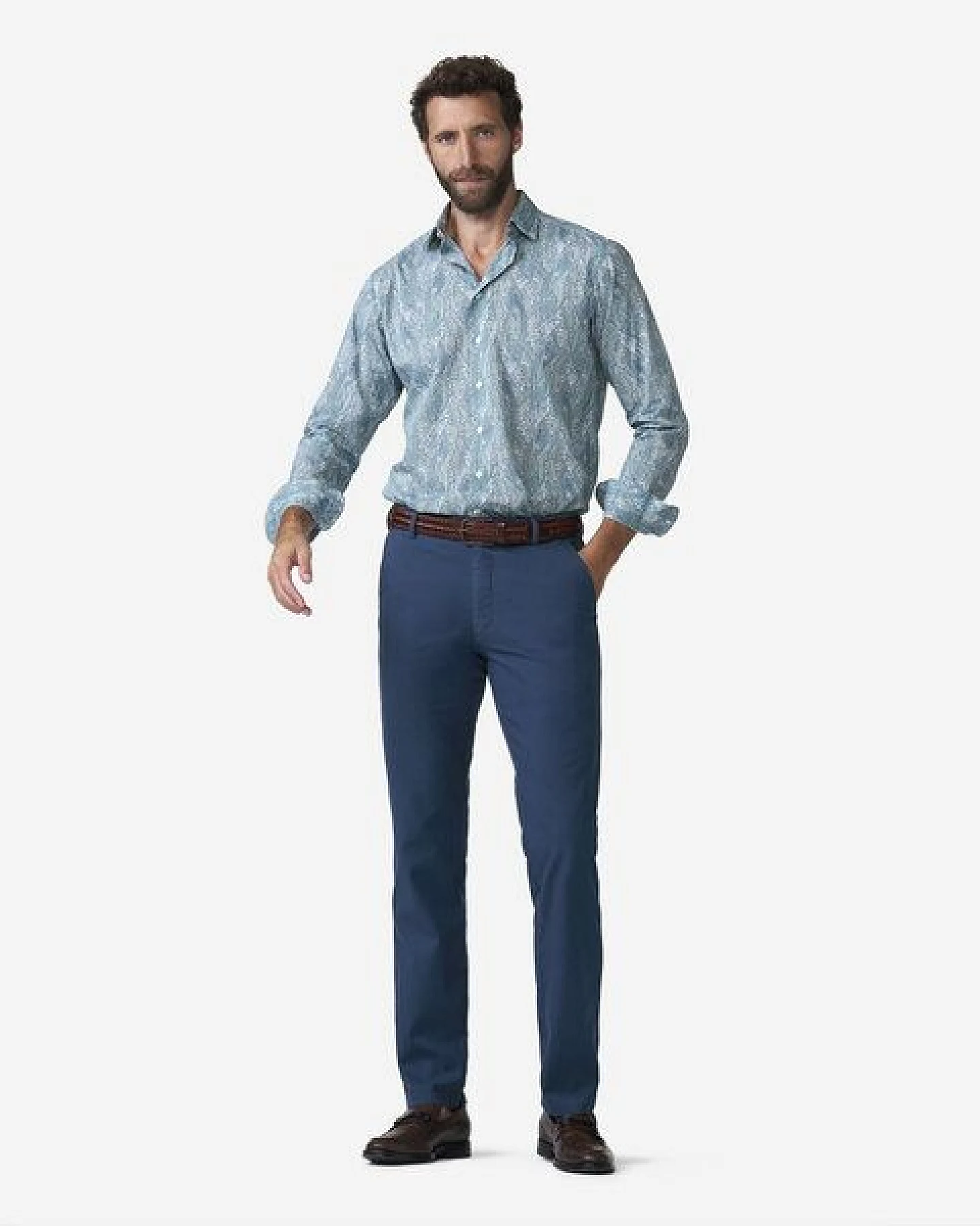 MEYER Baumwoll-Tencel Chino – Ansicht 2