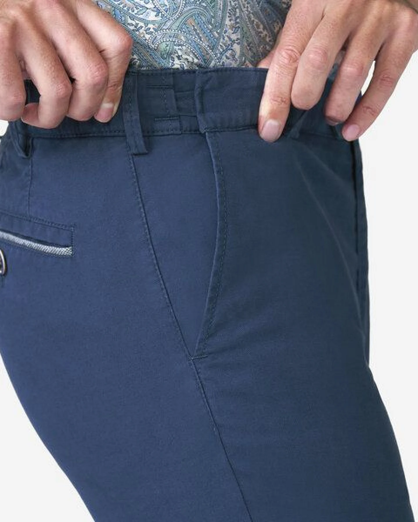 MEYER Baumwoll-Tencel Chino – Ansicht 4