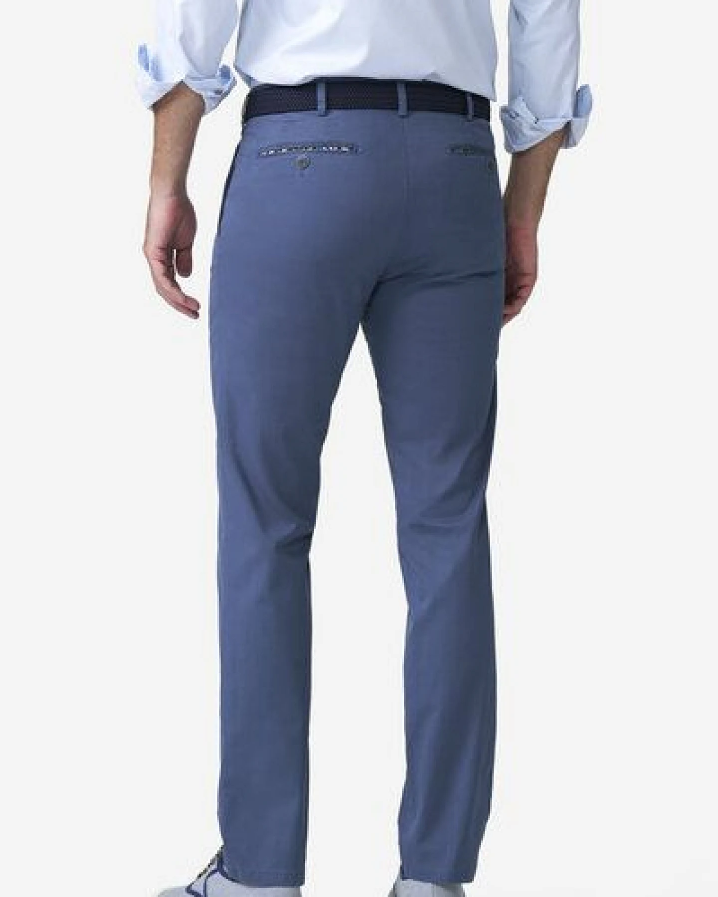 MEYER Chino im Mikro Print – Ansicht 3