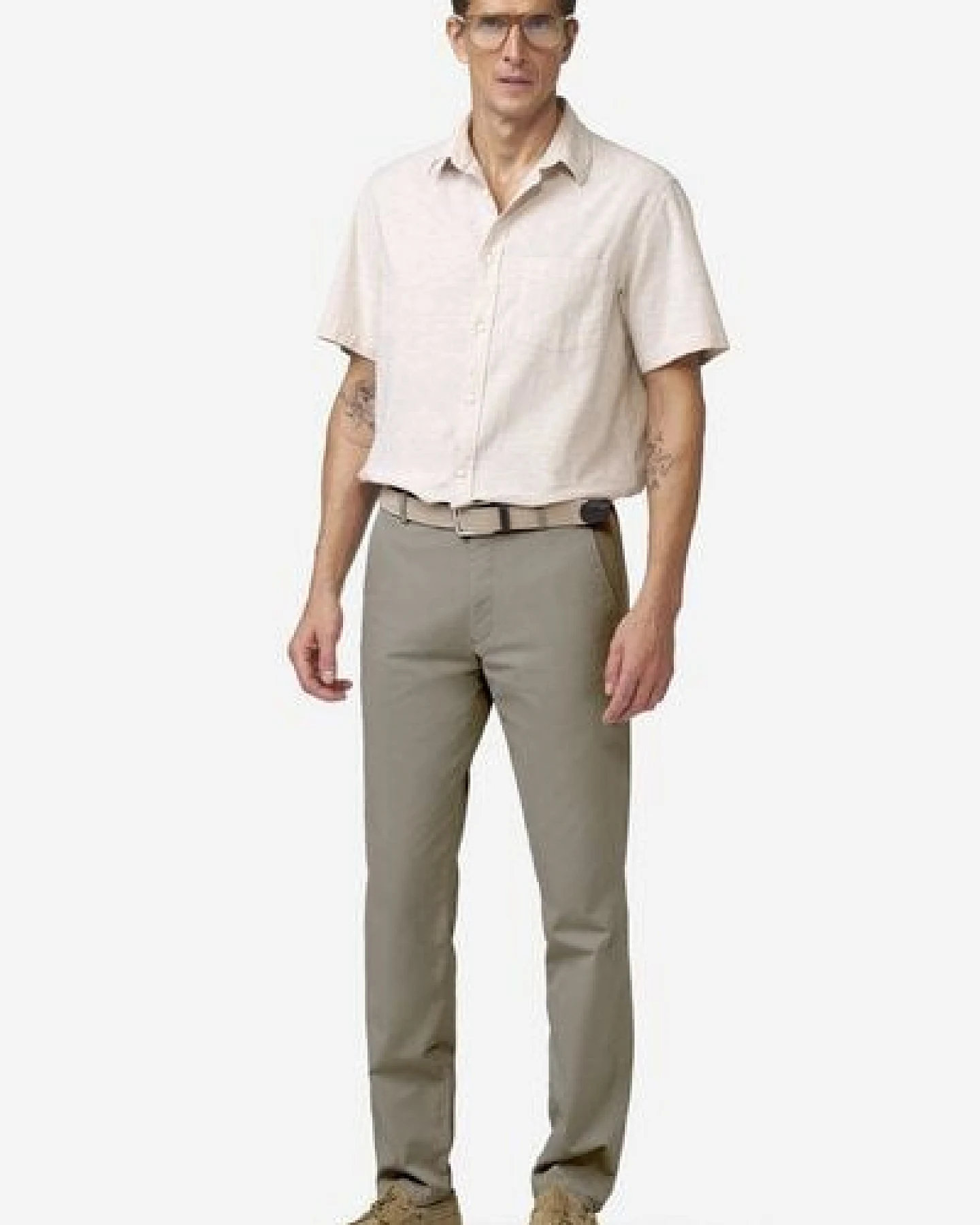 MEYER Chino im Mikro Print – Ansicht 2