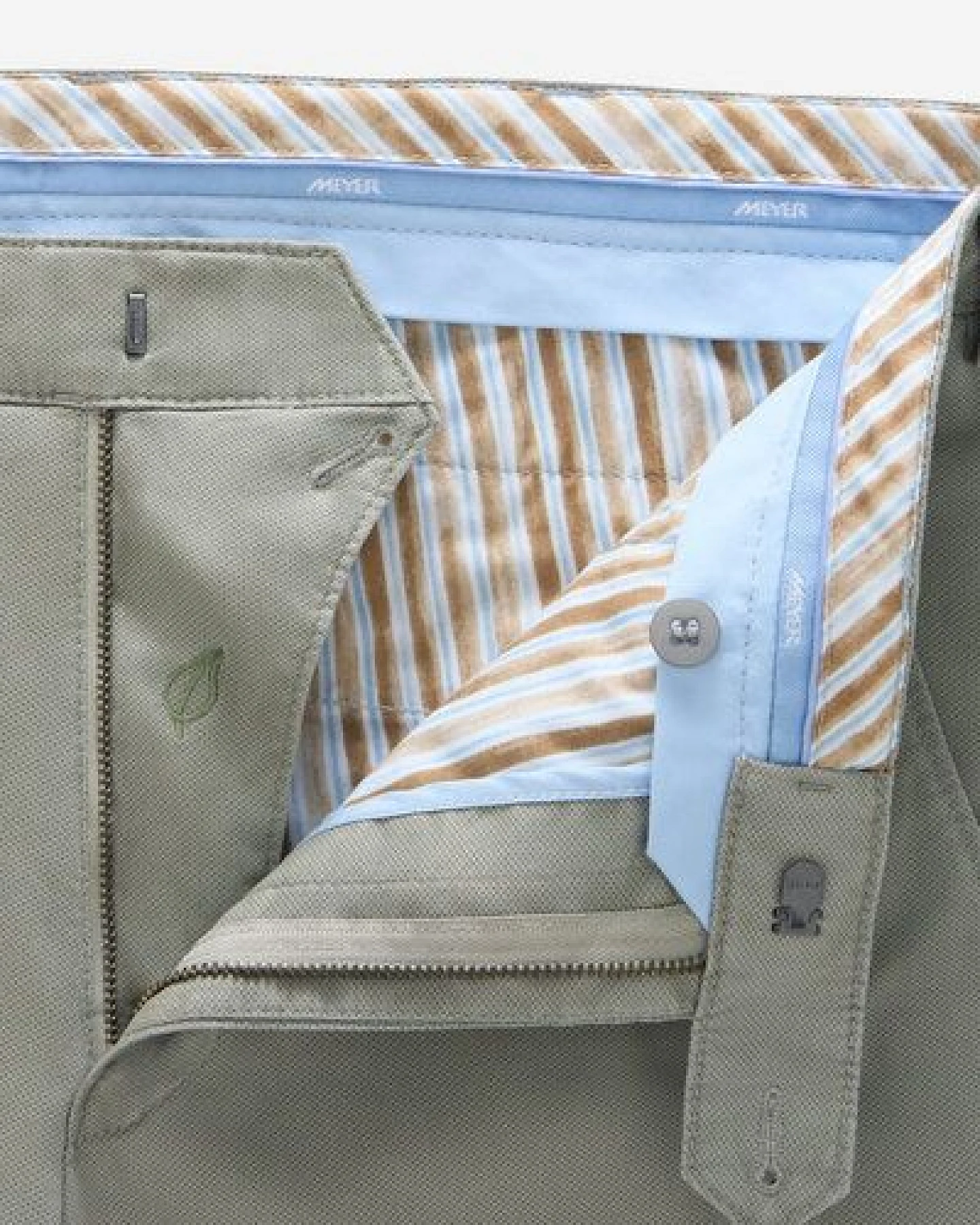 MEYER Chino im Mikro Print – Ansicht 2